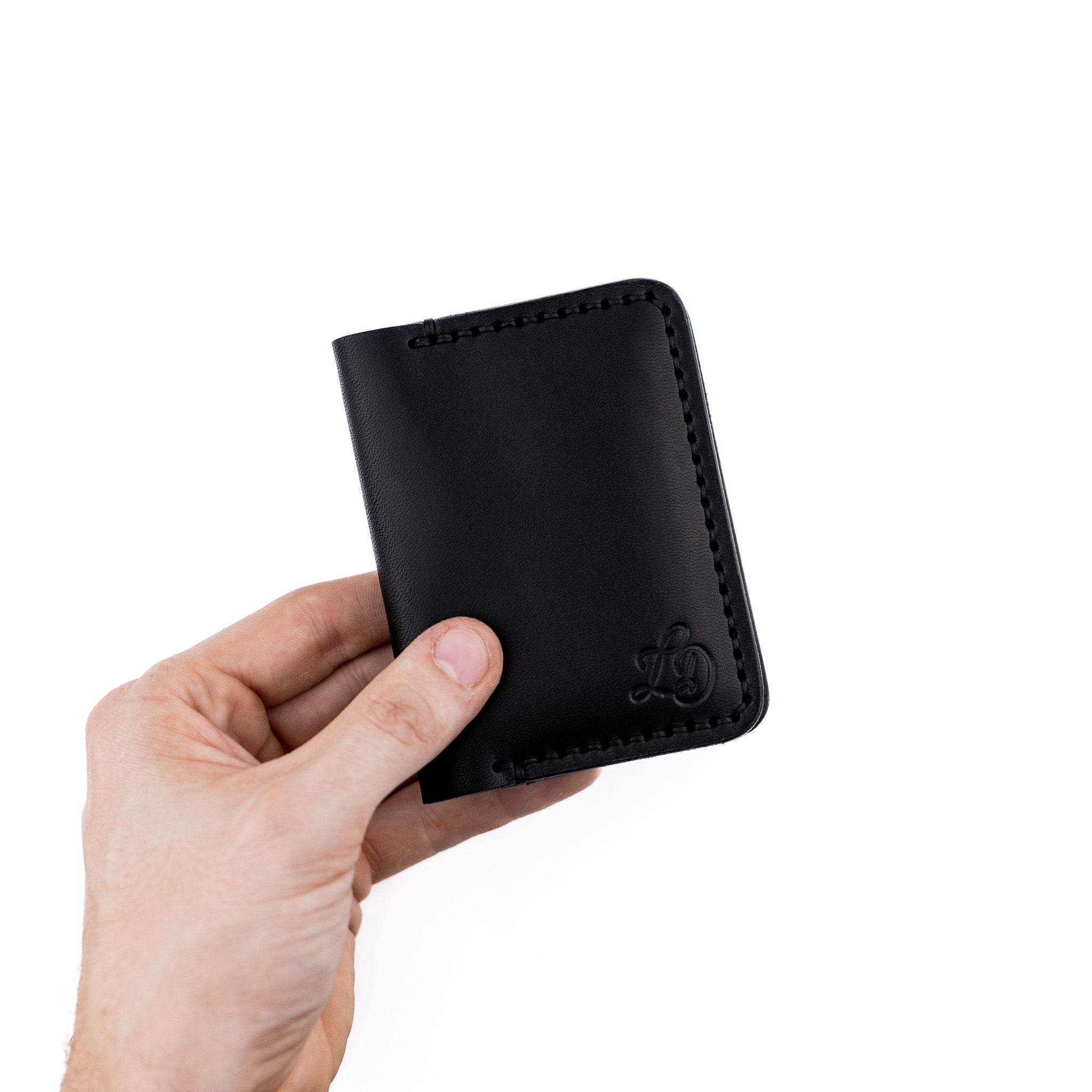 The Dutchman – Black - Lost Dutchman Leather handmade leather wallets