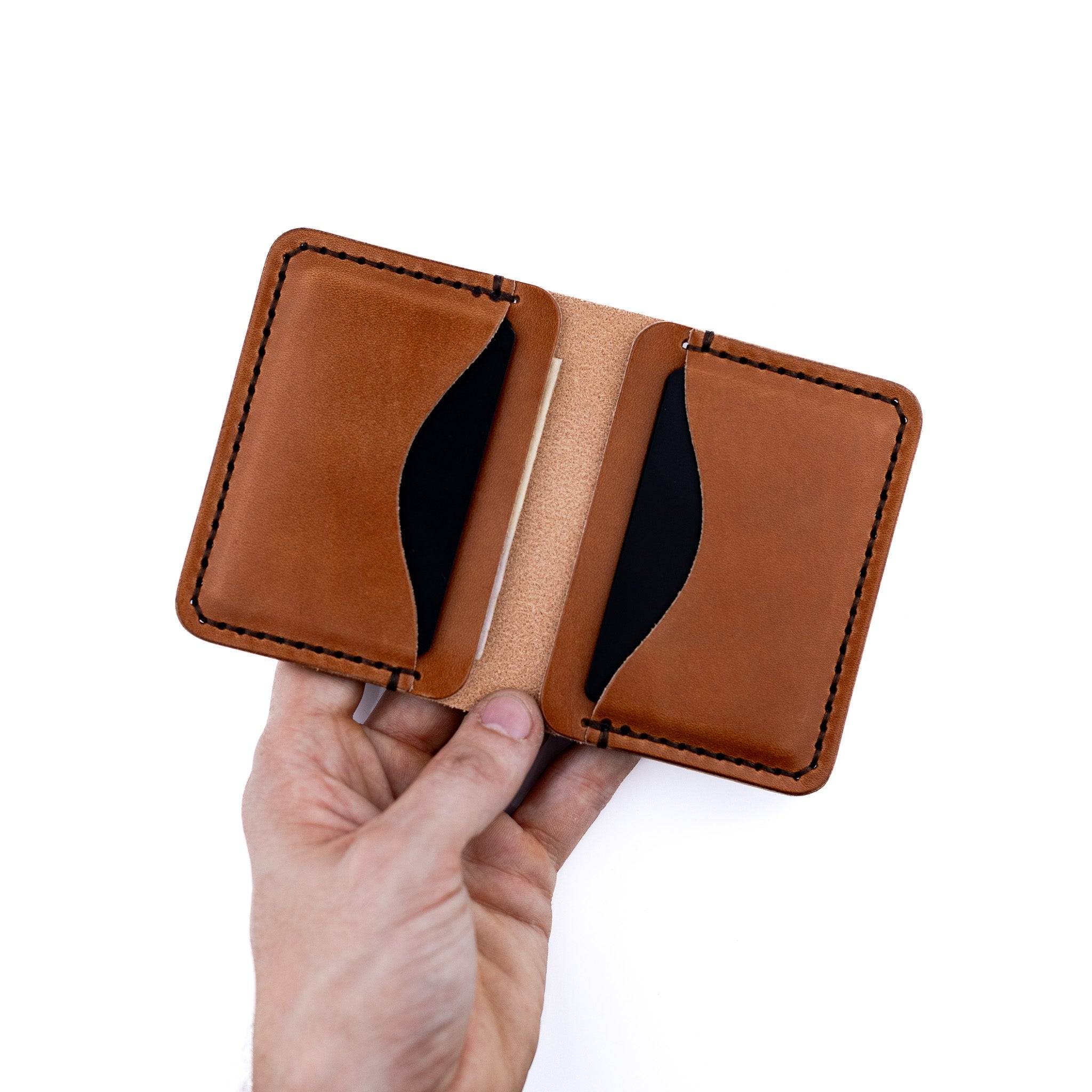 The Dutchman – Brown - Lost Dutchman Leather handmade leather wallets