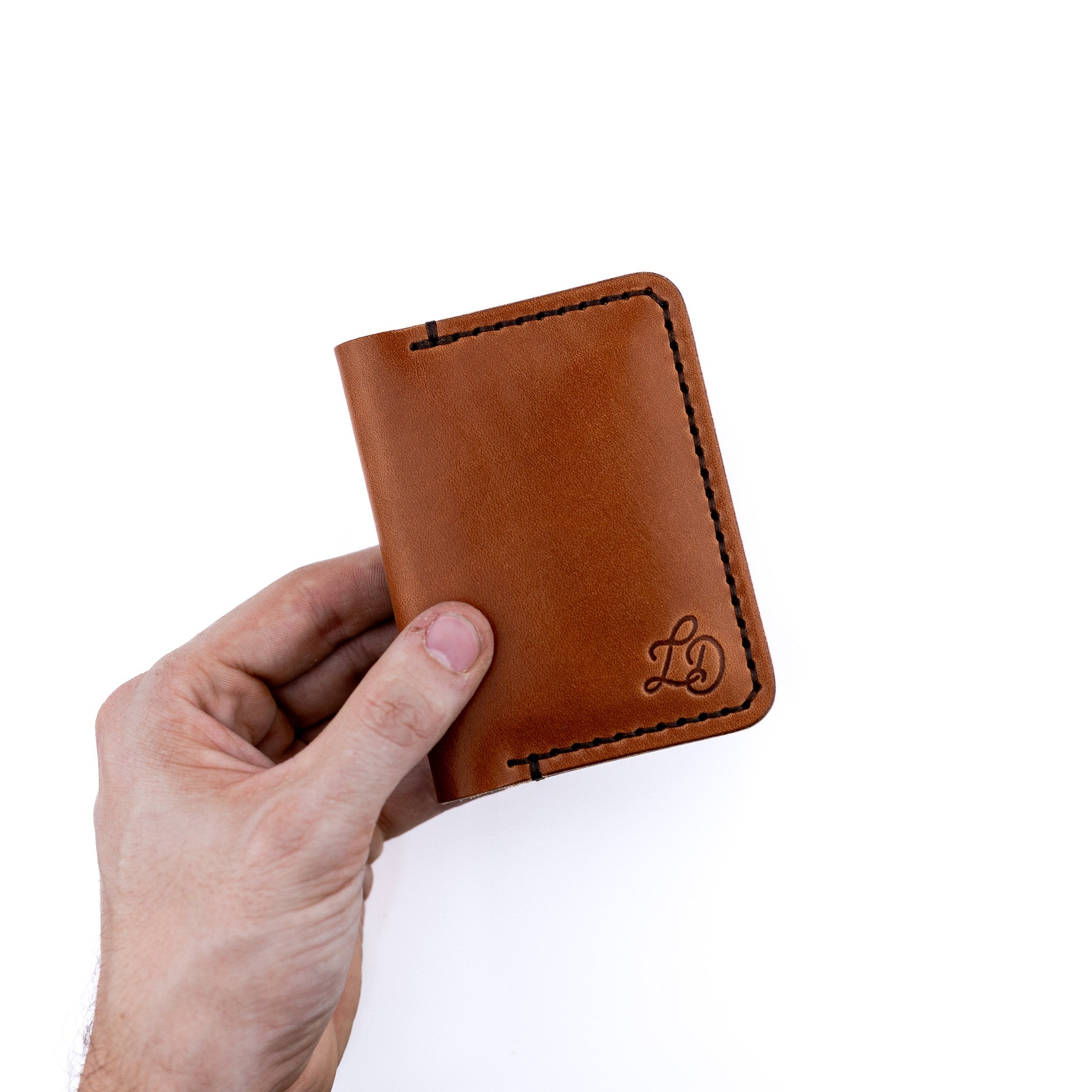 The Dutchman – Brown - Lost Dutchman Leather handmade leather wallets