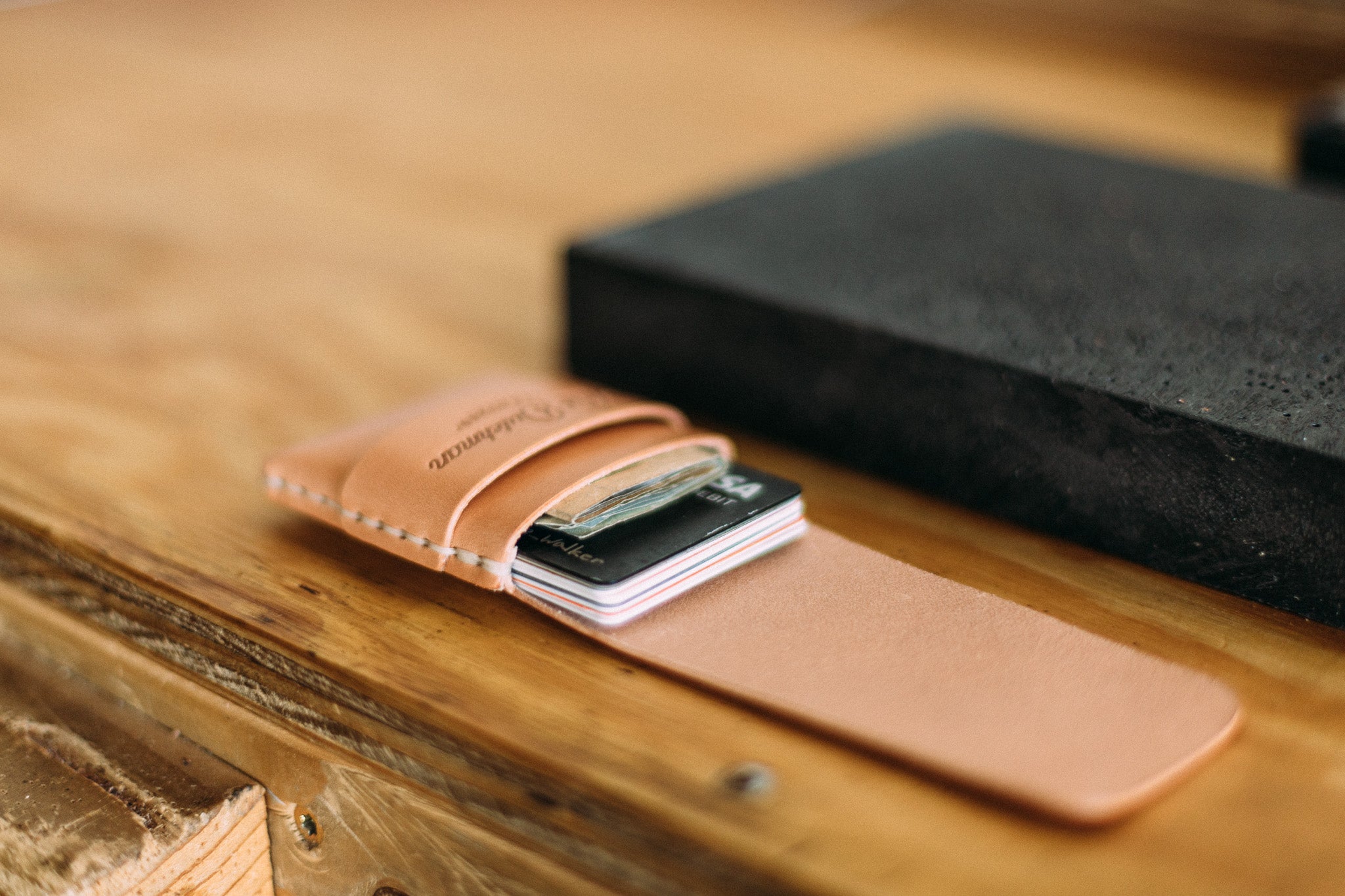 The Finnigan - Lost Dutchman Leather handmade leather wallets