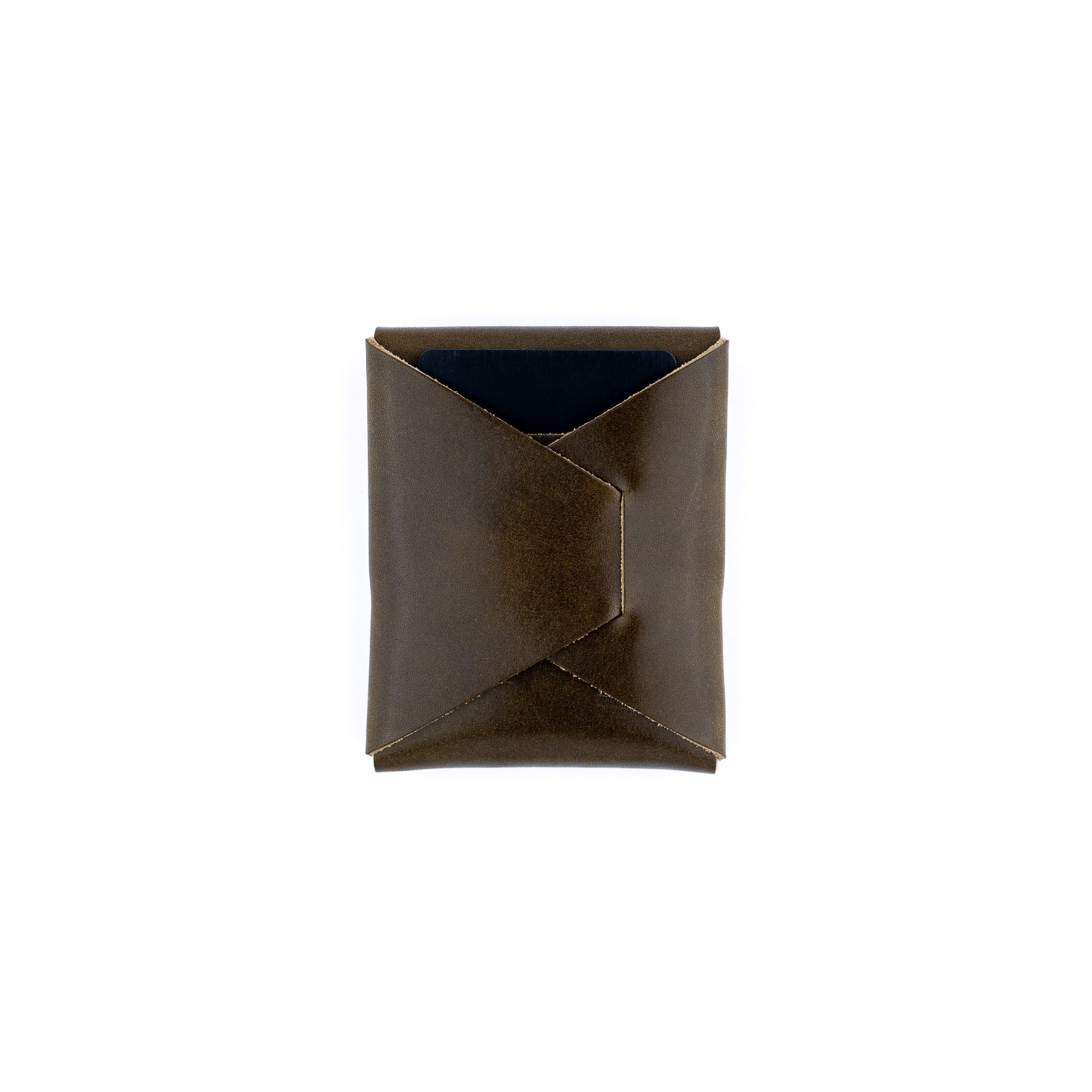 The Franklin – Olive - Lost Dutchman Leather handmade leather wallets