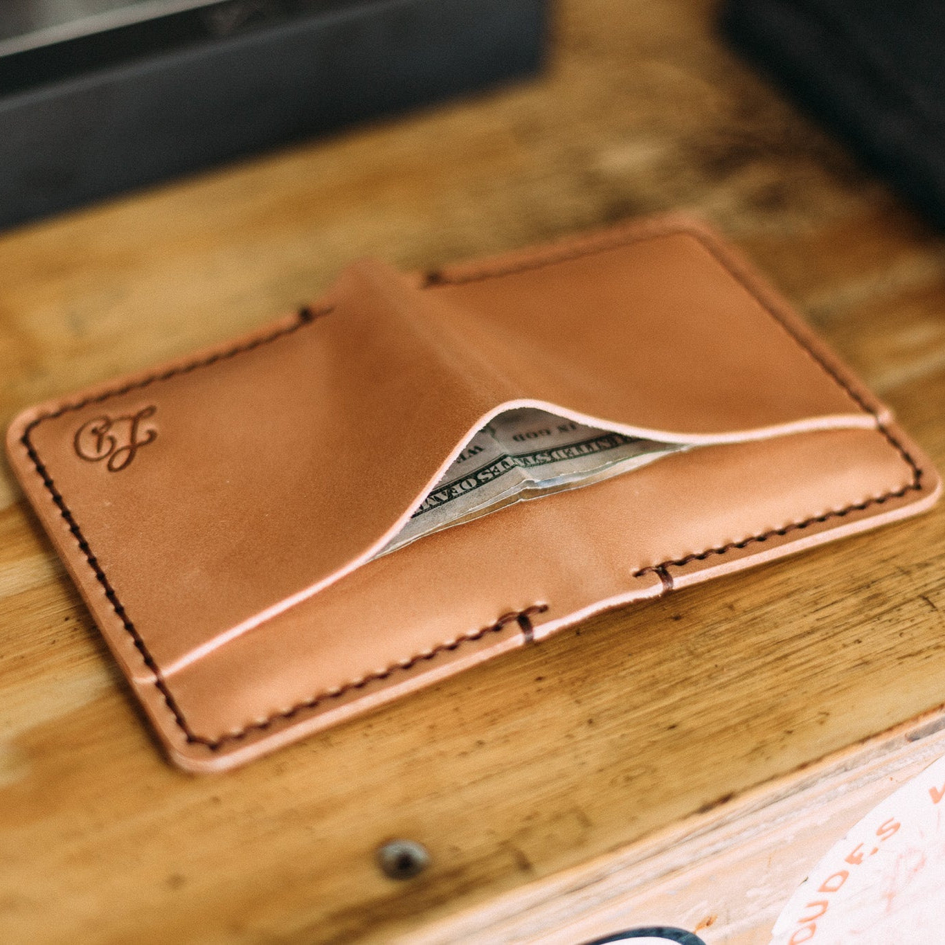 The Hefty Dutchman - Lost Dutchman Leather handmade leather wallets
