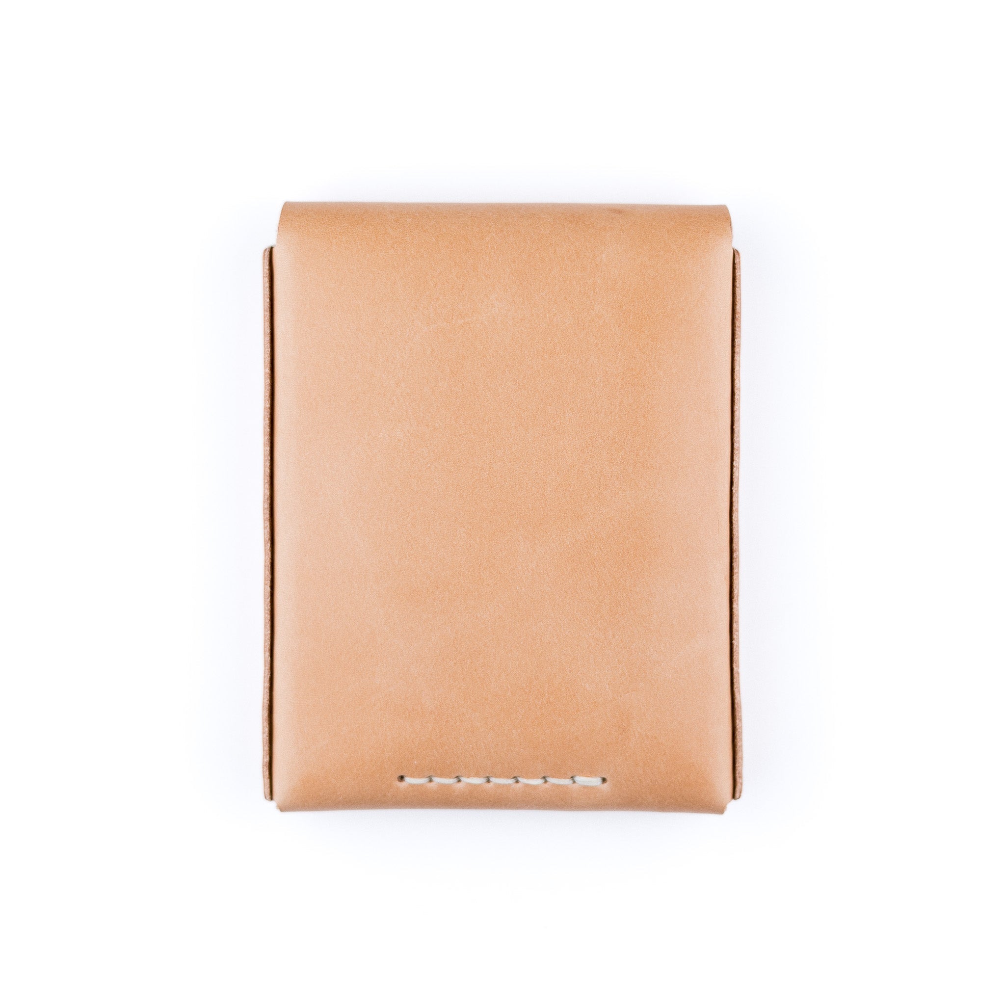 The Huckleberry (standard) – Russet - Lost Dutchman Leather handmade leather wallets
