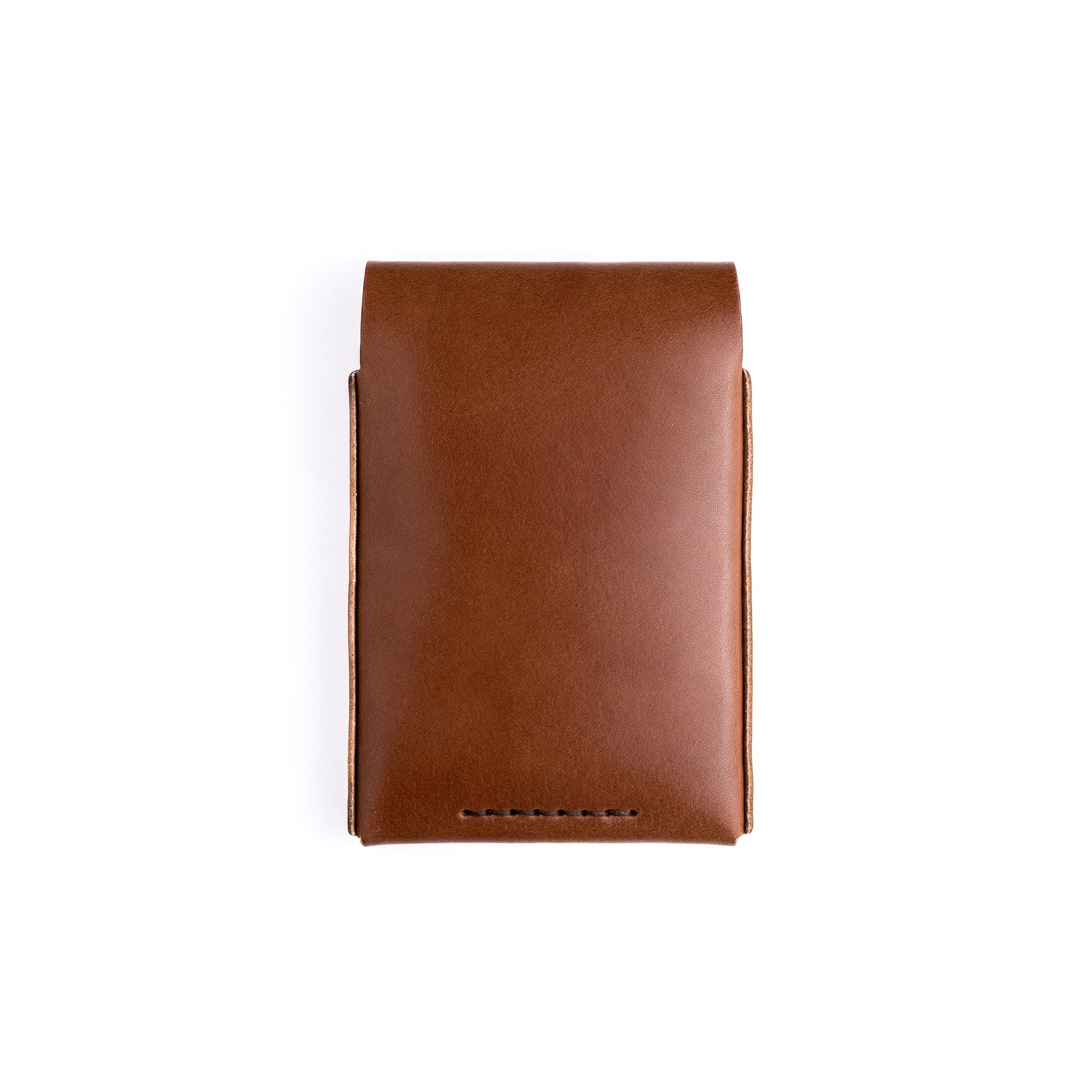 The Huckleberry (Tall) – Brown - Lost Dutchman Leather handmade leather wallets
