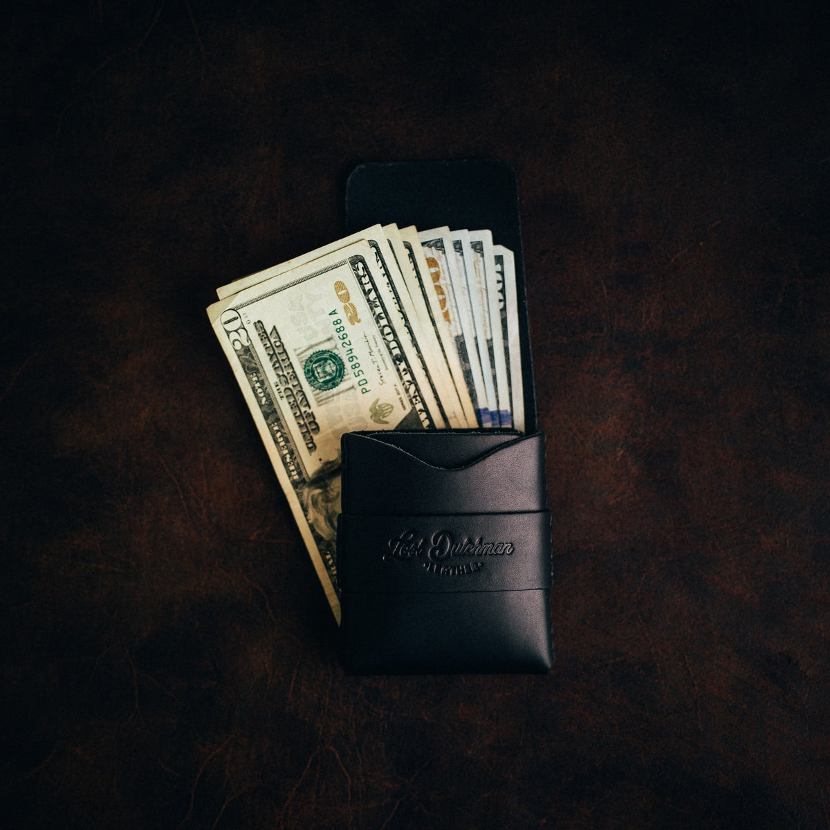 The Lefty Big Finn 2 Pre-Order - Lost Dutchman Leather handmade leather wallets