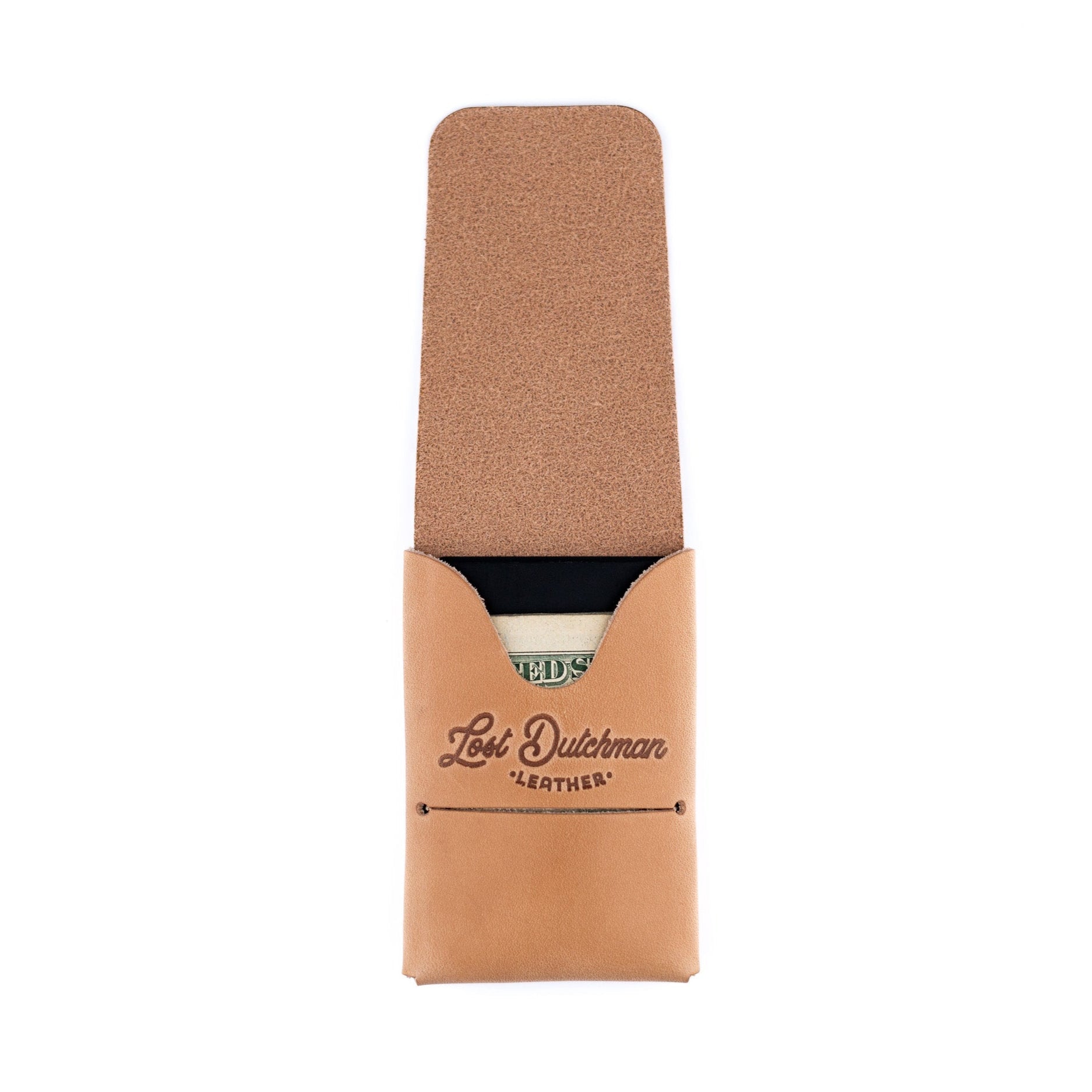 The Mini Franklin – Russet - Lost Dutchman Leather handmade leather wallets