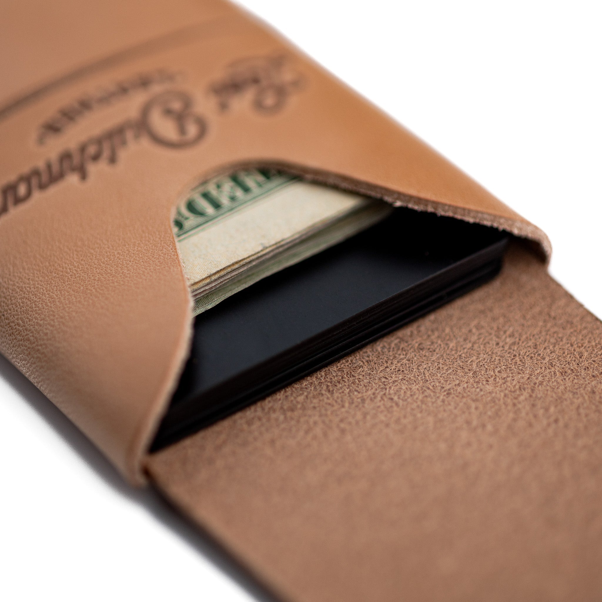 The Mini Franklin – Russet - Lost Dutchman Leather handmade leather wallets