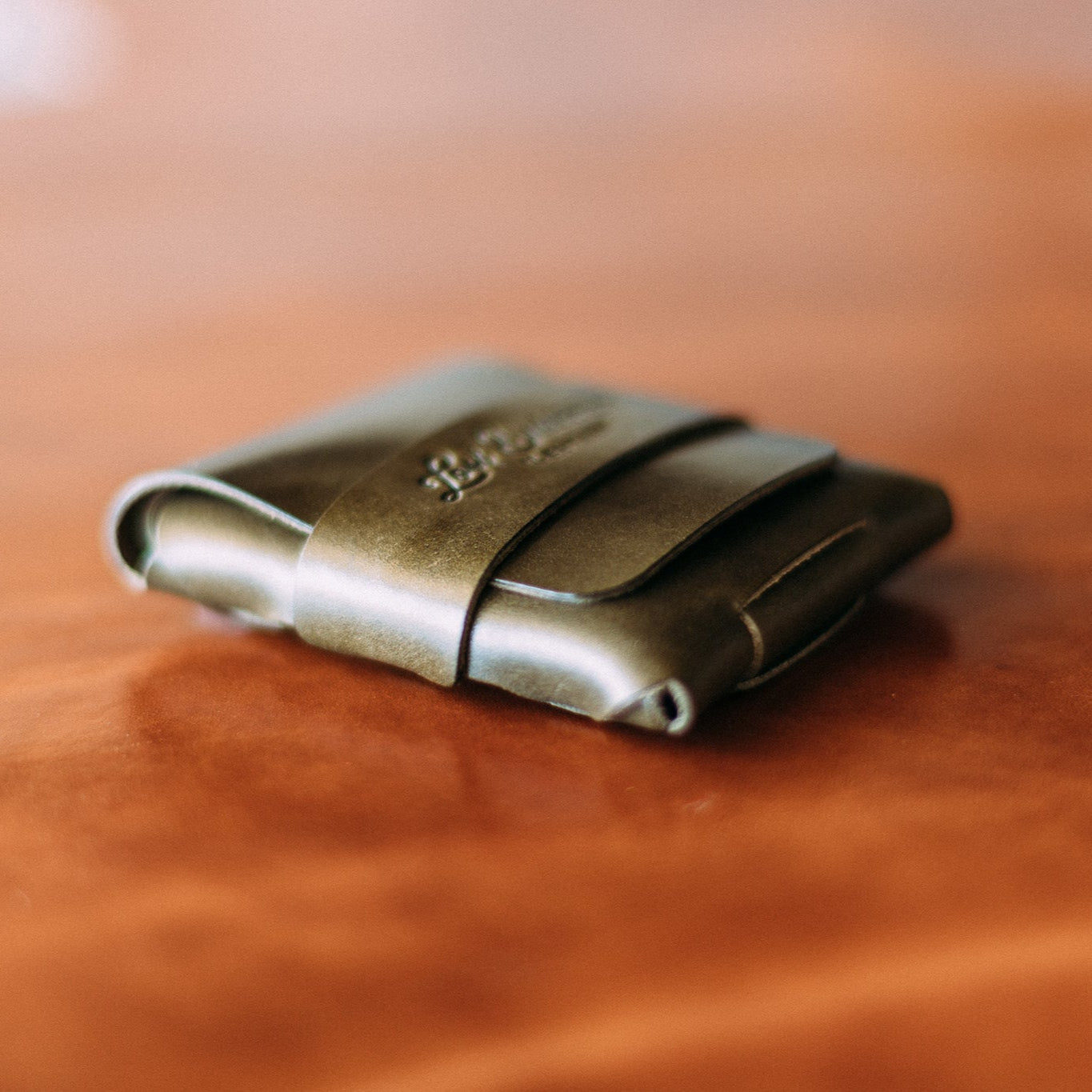 The "No - Stitch" Big Finn - Lost Dutchman Leather handmade leather wallets