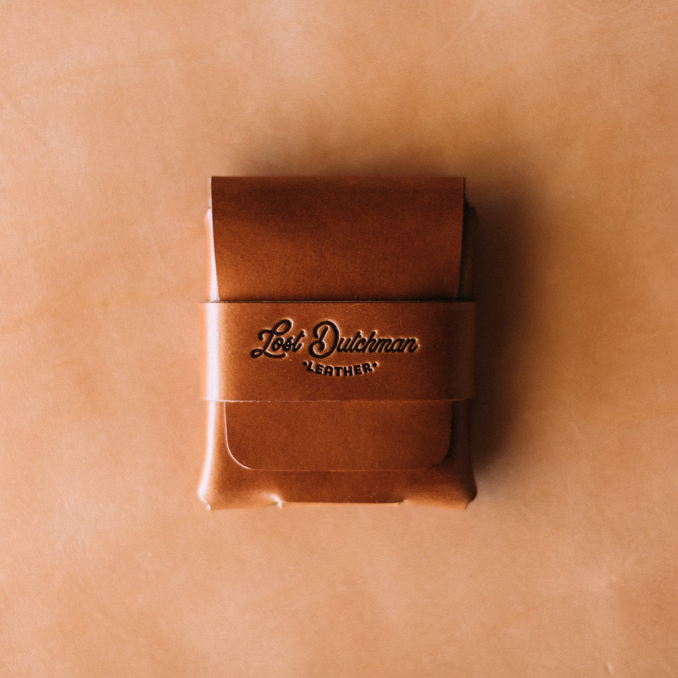 The "No - Stitch" Big Finn - Lost Dutchman Leather handmade leather wallets