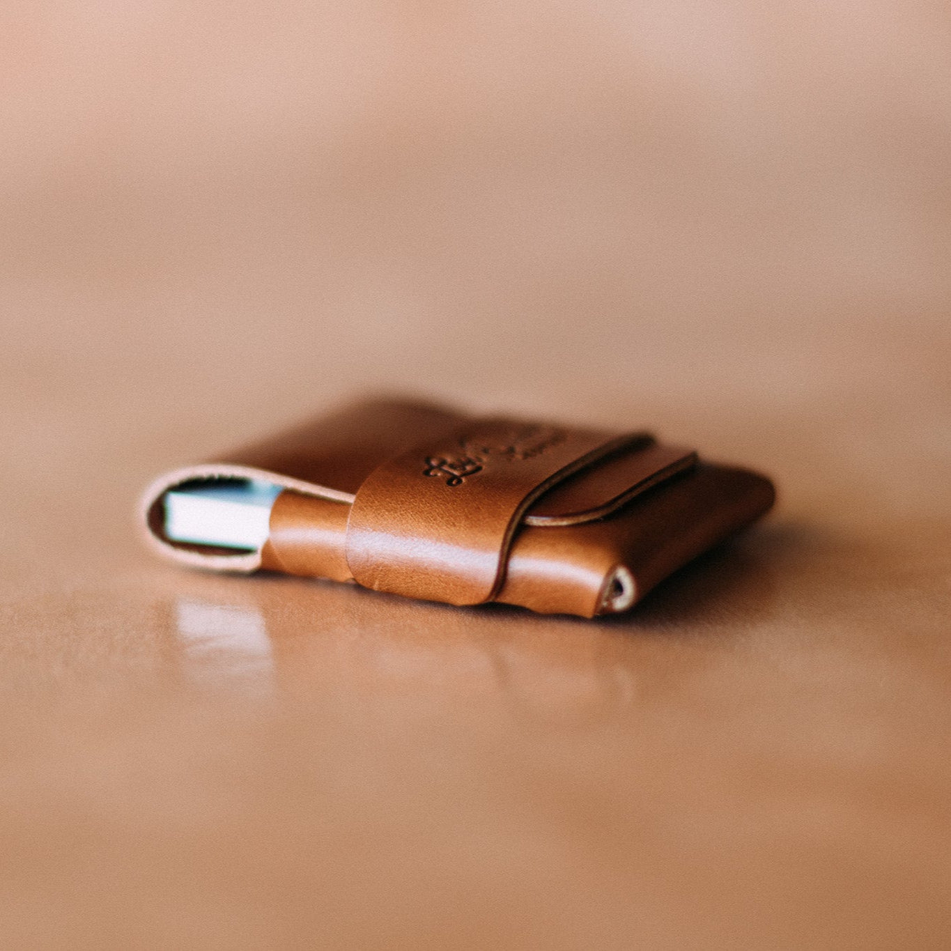 The "No - Stitch" Finnigan - Lost Dutchman Leather handmade leather wallets