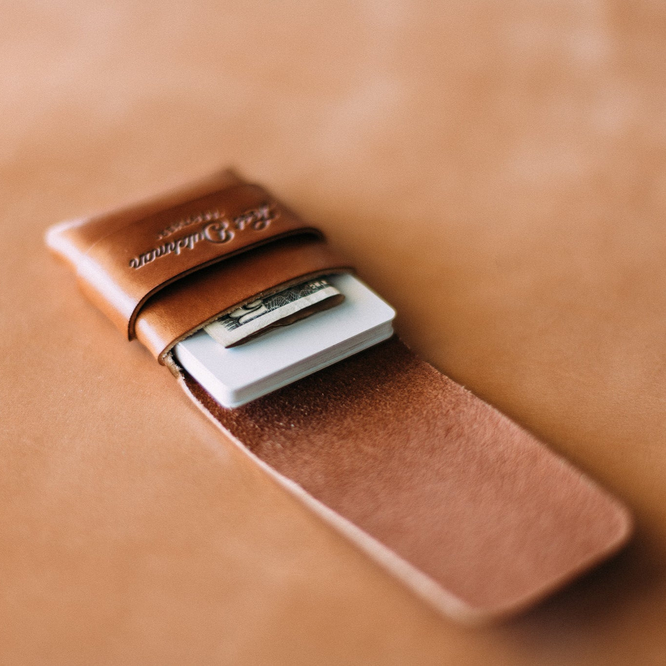 The "No - Stitch" Finnigan - Lost Dutchman Leather handmade leather wallets