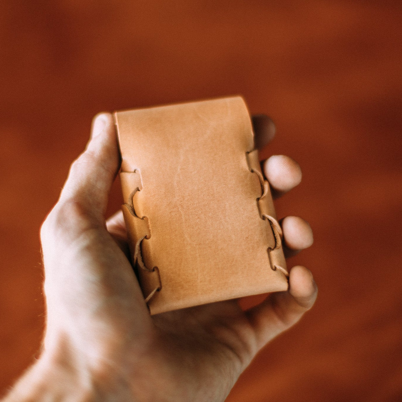 The "No - Stitch" Finnigan - Lost Dutchman Leather handmade leather wallets