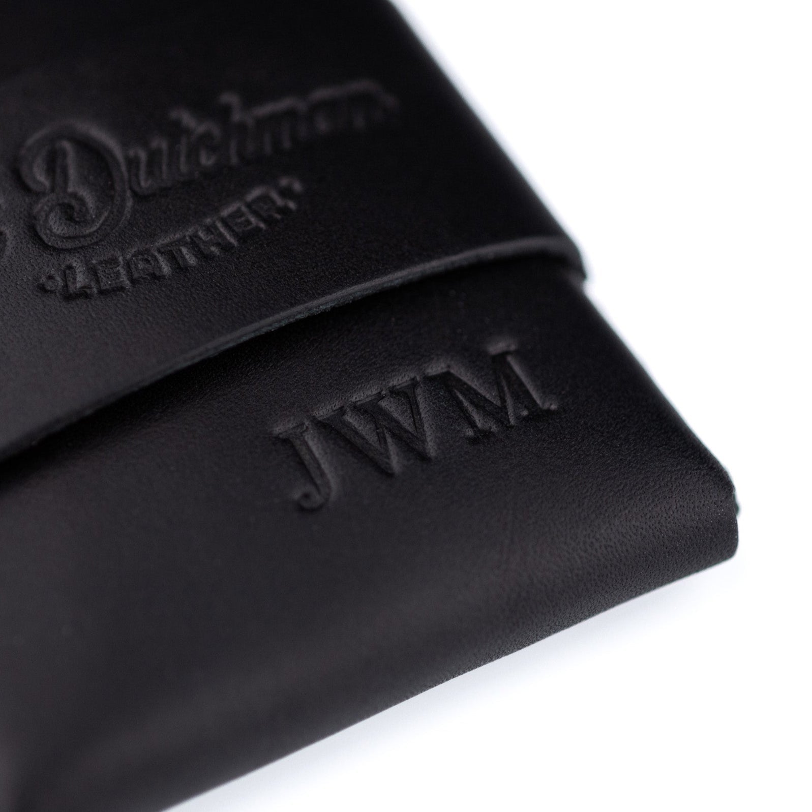 The Original Finnigan - Black - Lost Dutchman Leather handmade leather wallets