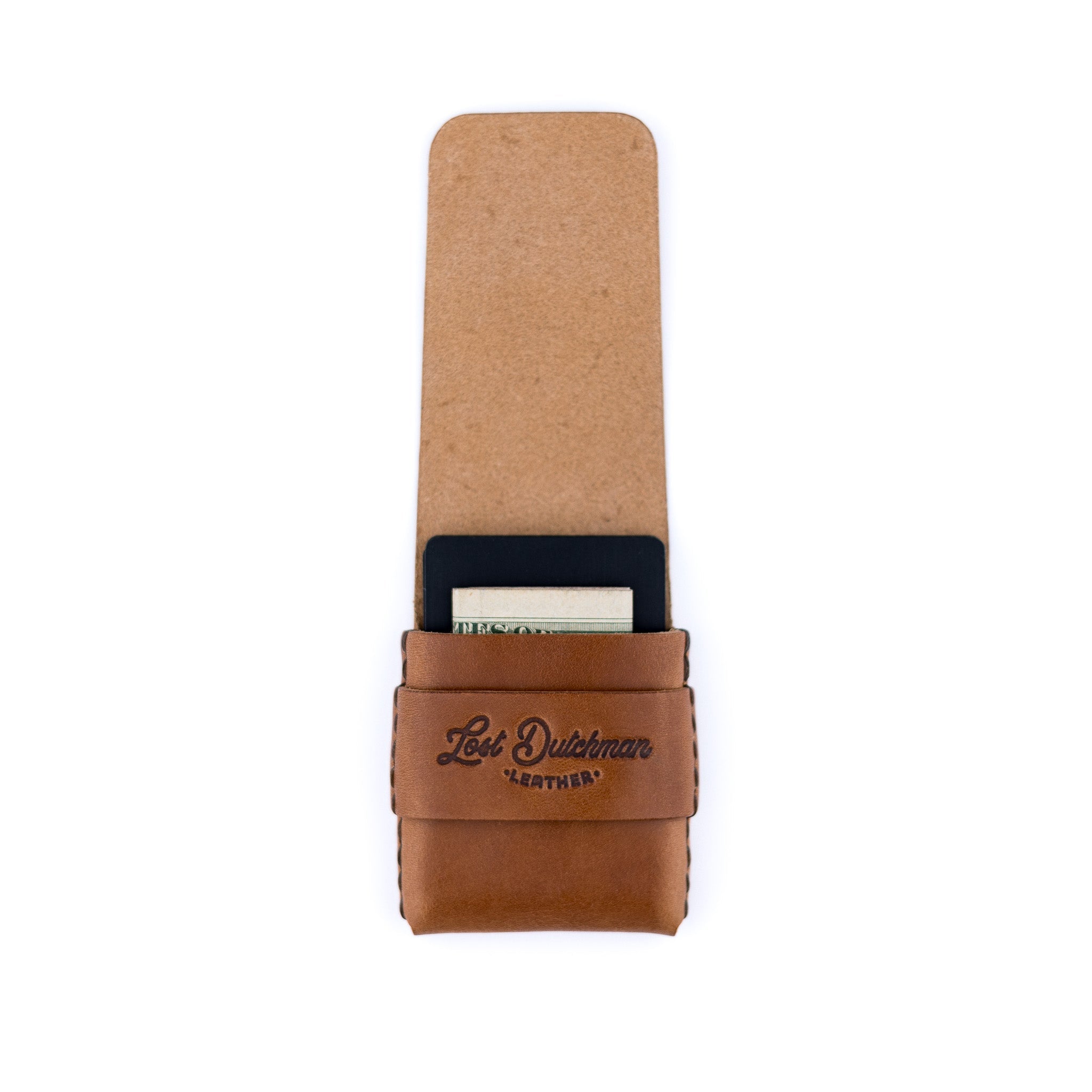 The Original Finnigan - Brown - Lost Dutchman Leather handmade leather wallets