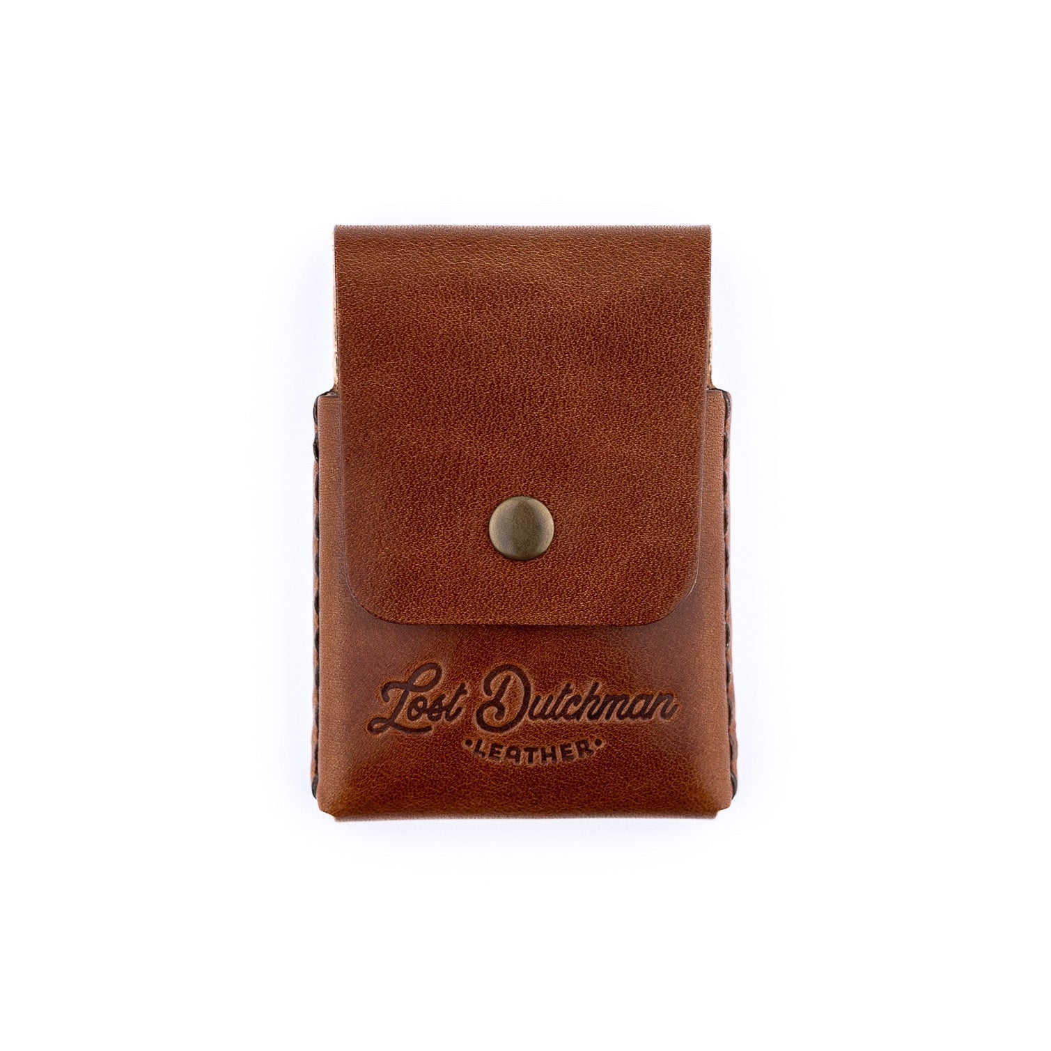 Snap Finn Brown Snap Wallet | Lost Dutchman Leather