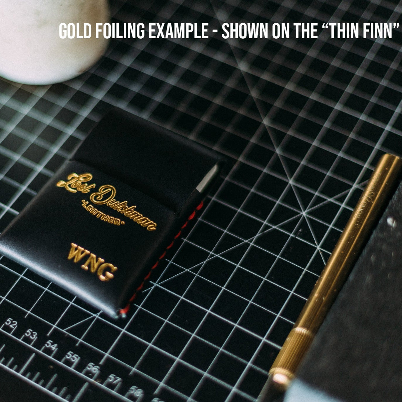 The Snap Finn - Lost Dutchman Leather handmade leather wallets