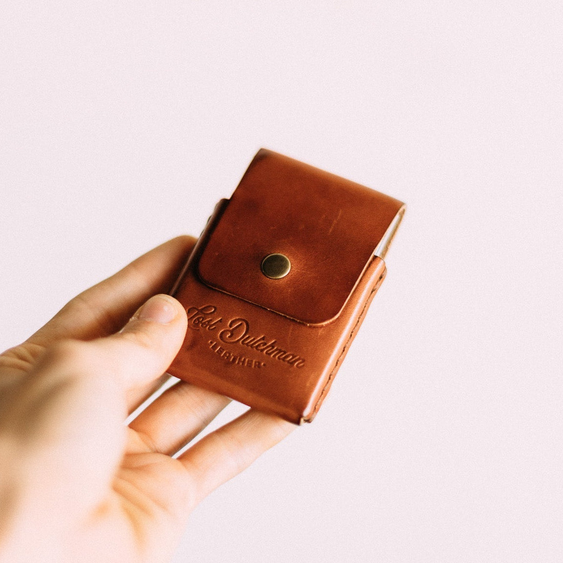 The Snap Finn - Lost Dutchman Leather handmade leather wallets