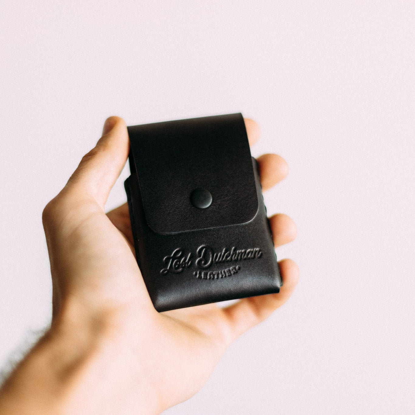 The Snap Finn - Lost Dutchman Leather handmade leather wallets