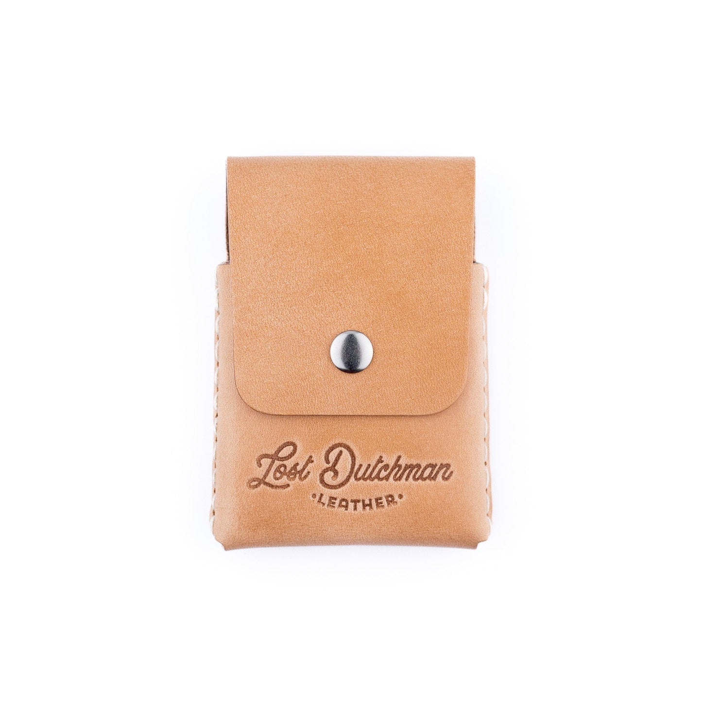 The Snap Finn – Russet - Lost Dutchman Leather handmade leather wallets