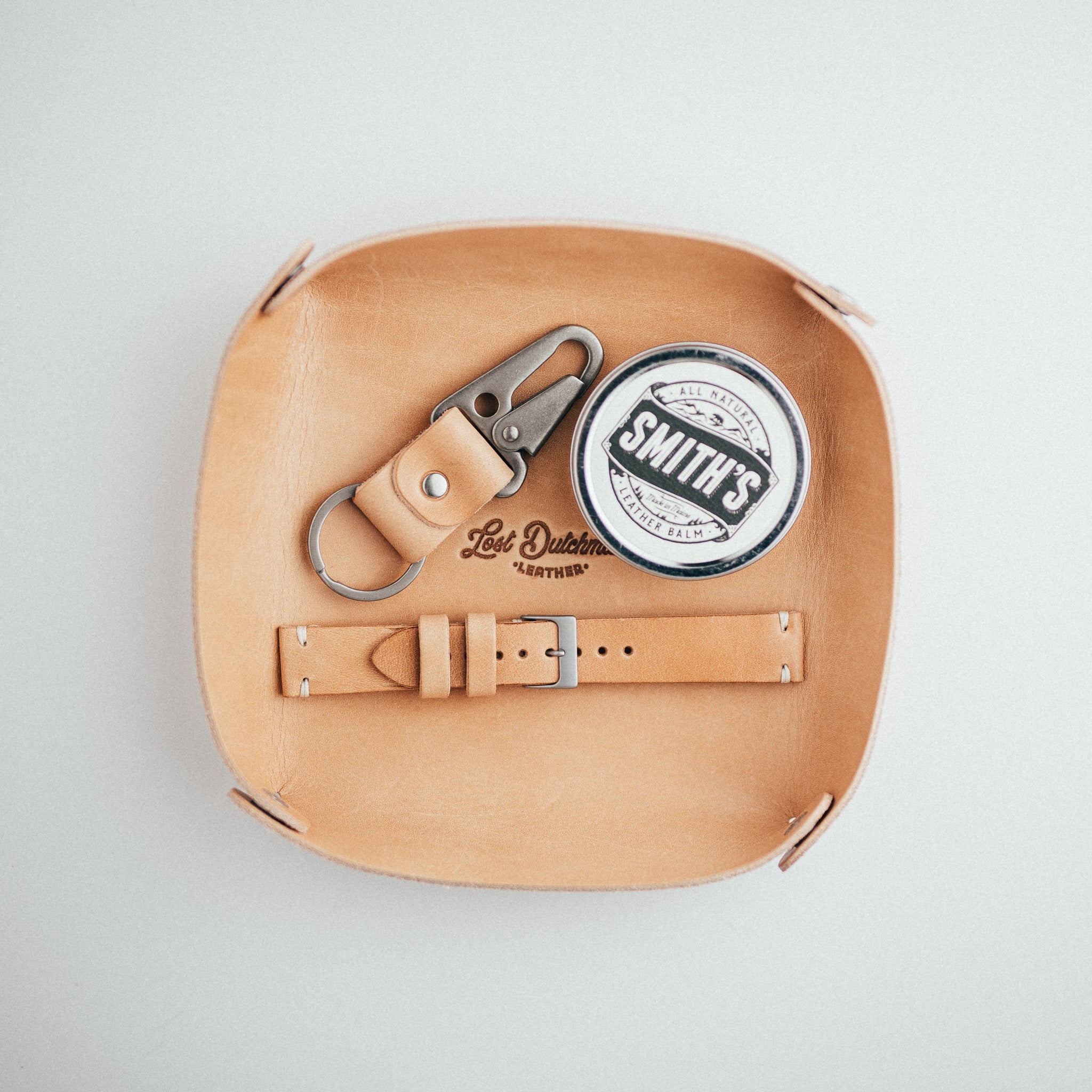 The Sol Strap Bundle – Russet - Lost Dutchman Leather handmade leather wallets