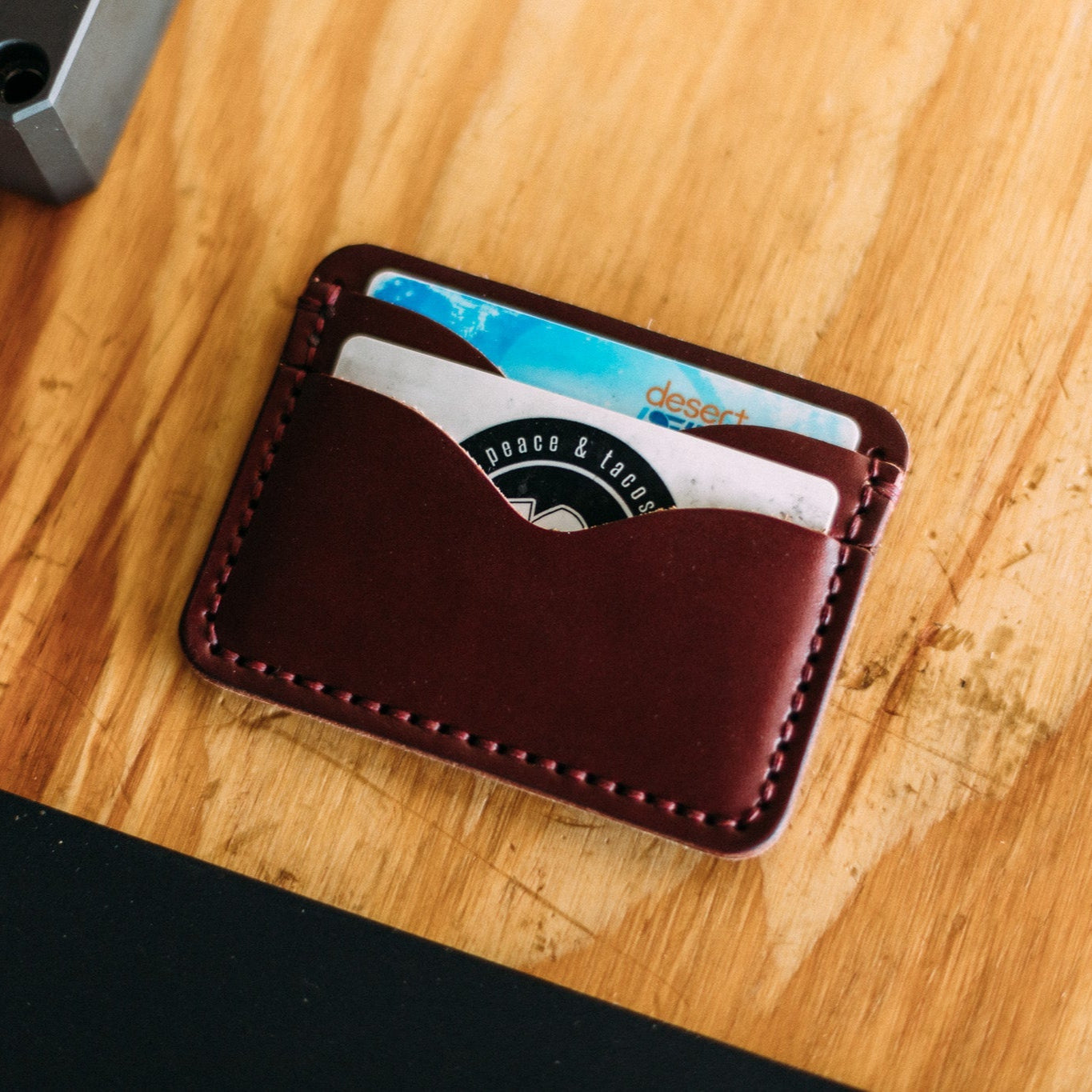 The Spencer - Lost Dutchman Leather handmade leather wallets