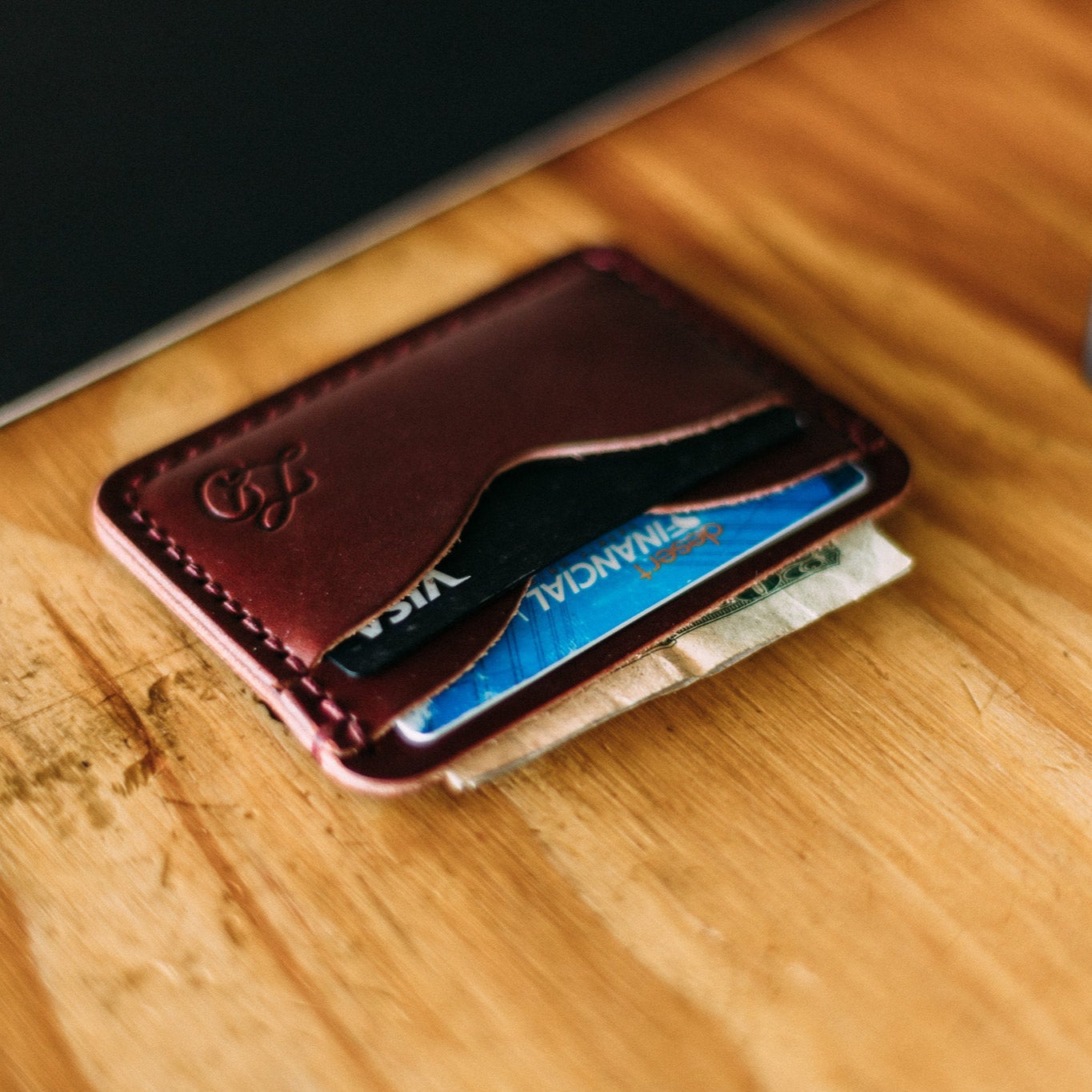 The Spencer - Lost Dutchman Leather handmade leather wallets