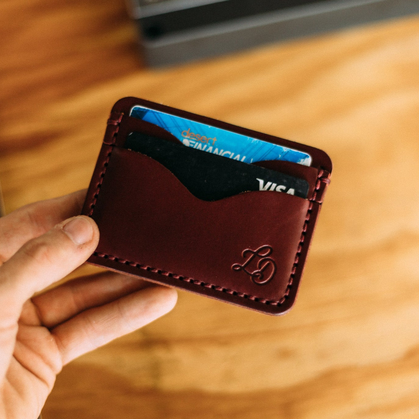 The Spencer - Lost Dutchman Leather handmade leather wallets