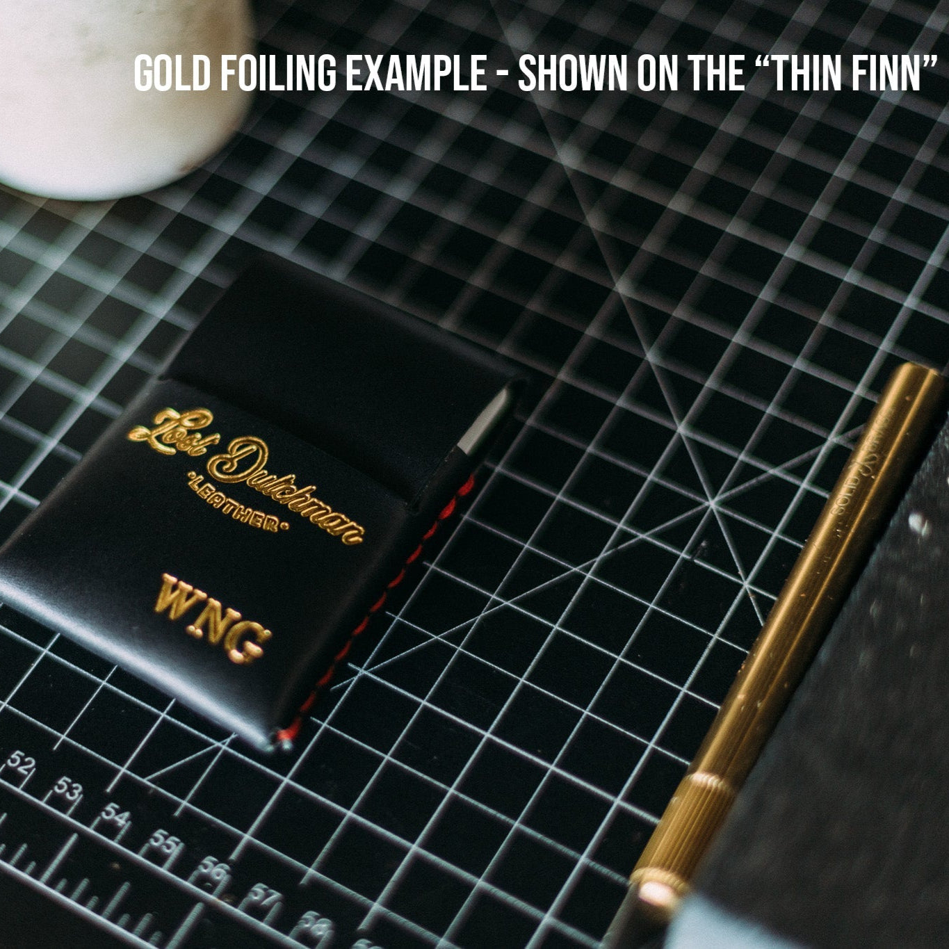 The Thin Finn - Lost Dutchman Leather handmade leather wallets