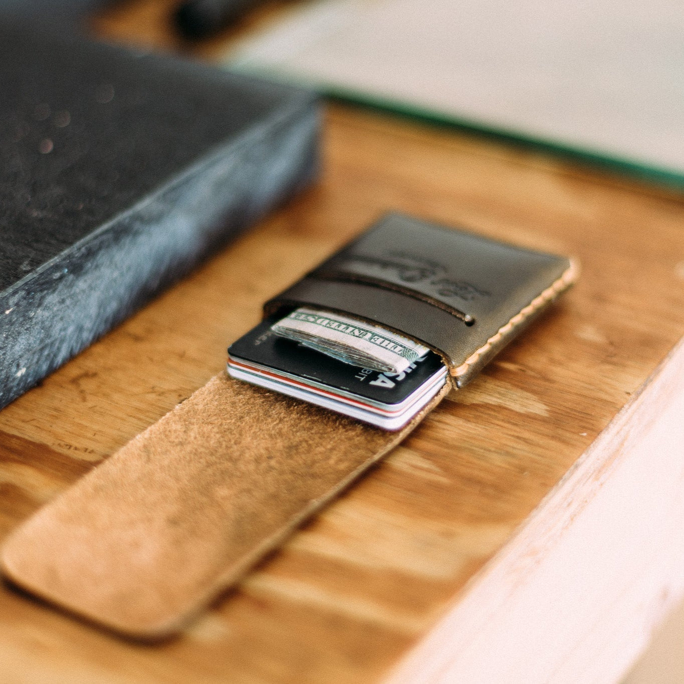 The Thin Finn - Lost Dutchman Leather handmade leather wallets
