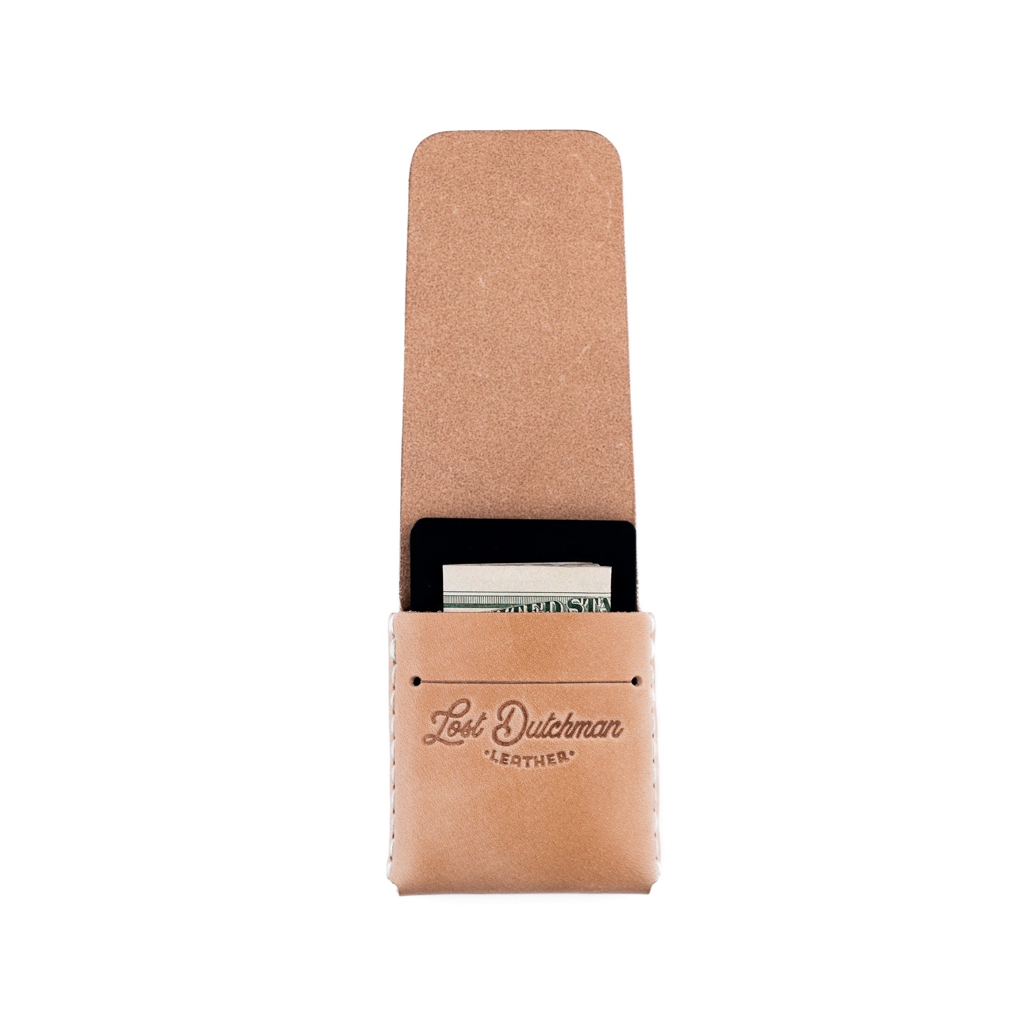 The Thin Finn – Russet - Lost Dutchman Leather handmade leather wallets