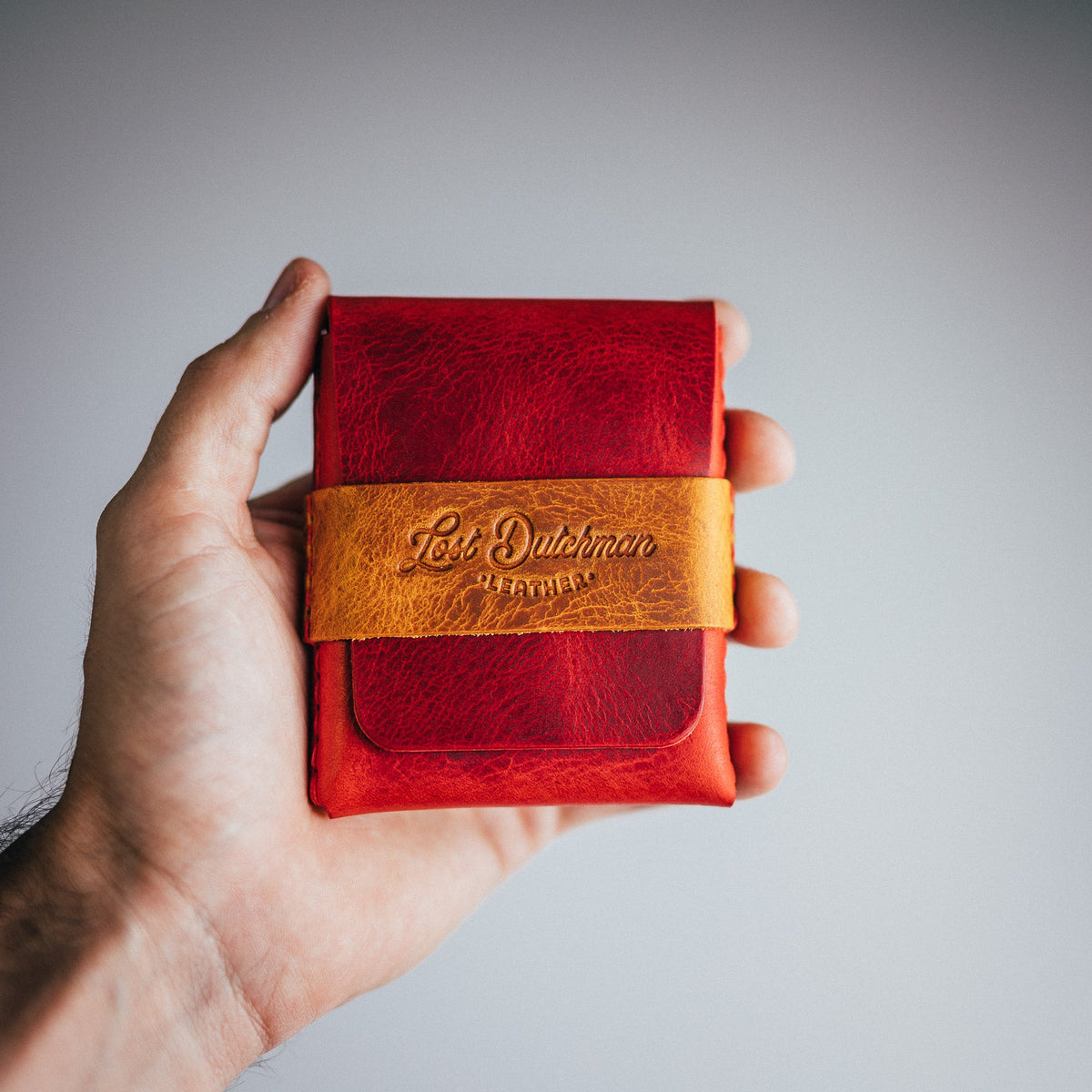 Waxy Pull-up Big Finn 2 - Lost Dutchman Leather handmade leather wallets
