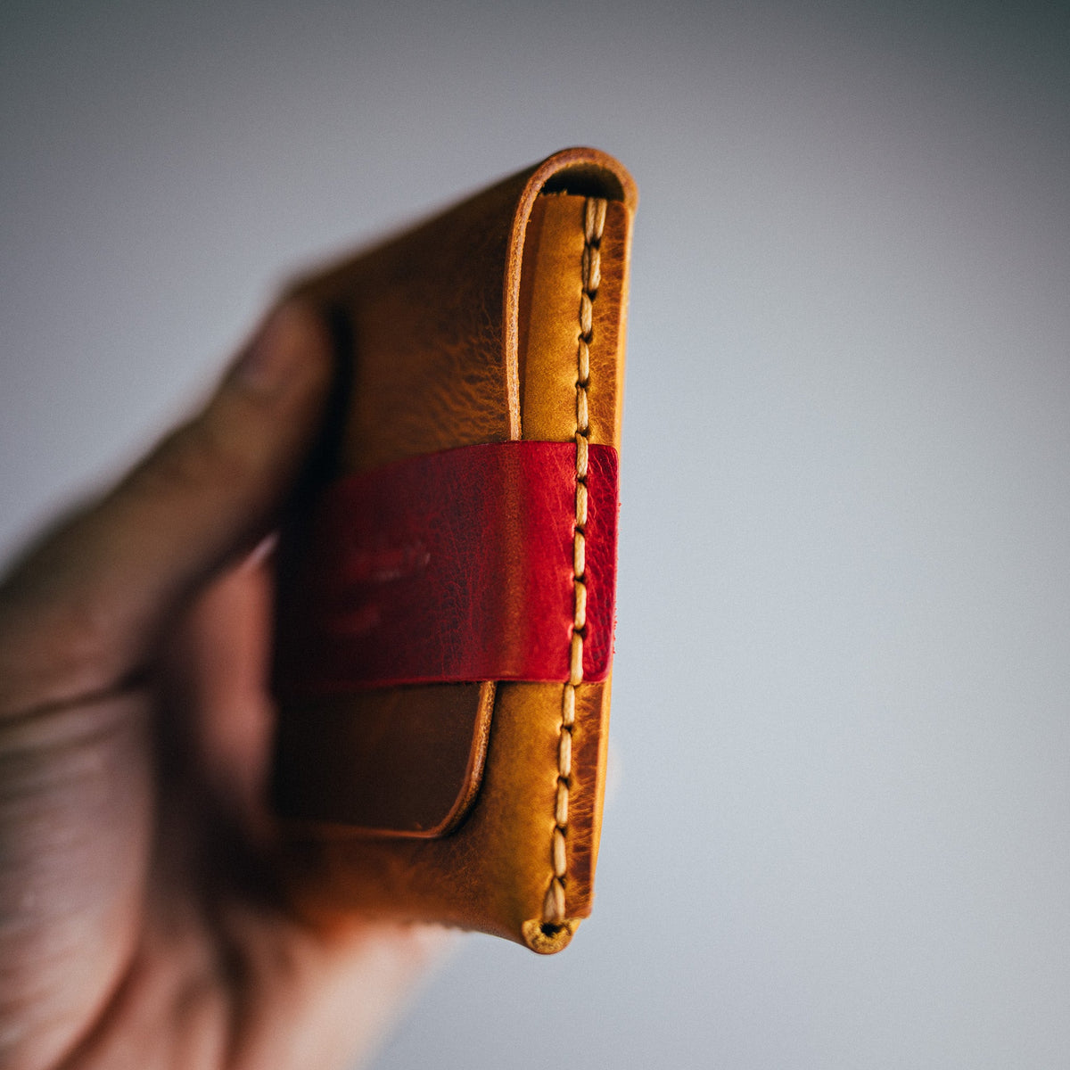 Waxy Pull-up Big Finn - Lost Dutchman Leather handmade leather wallets
