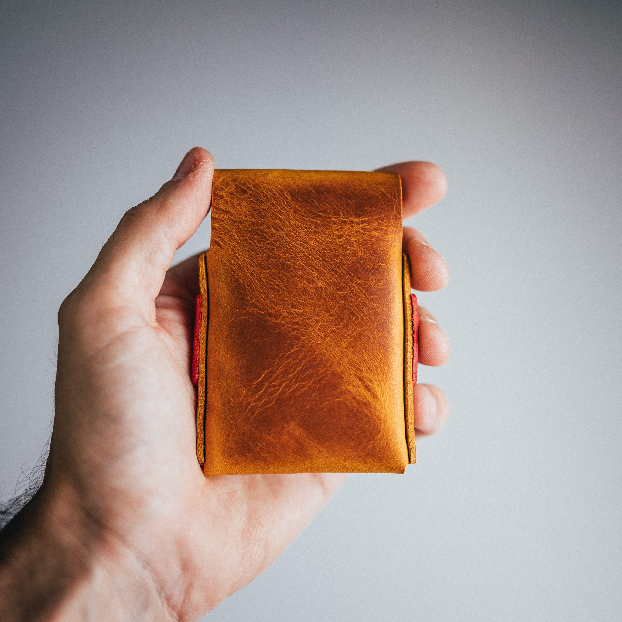 Waxy Pull-up Finnigan - Lost Dutchman Leather handmade leather wallets