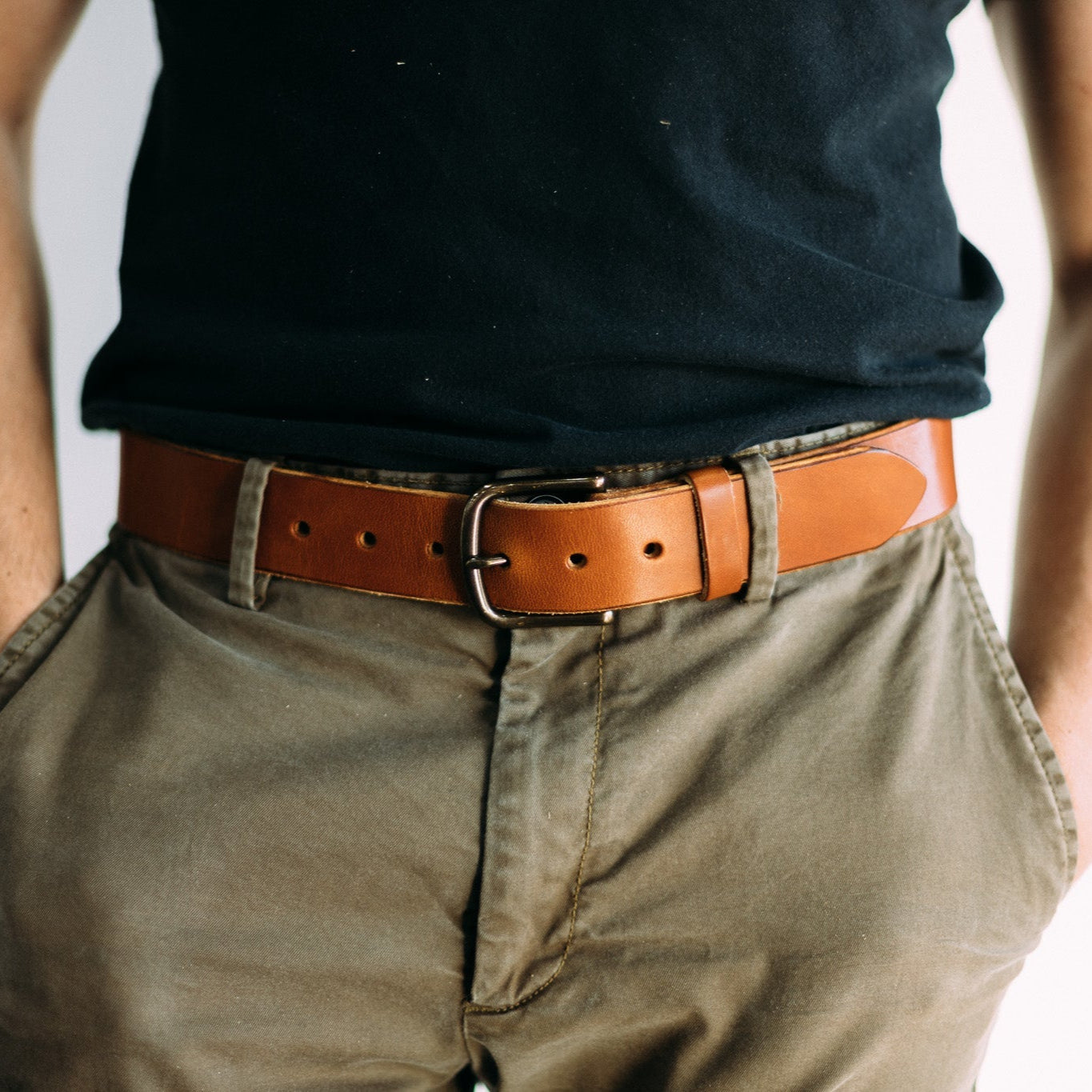 The Belt - Lost Dutchman Leather handmade leather wallets