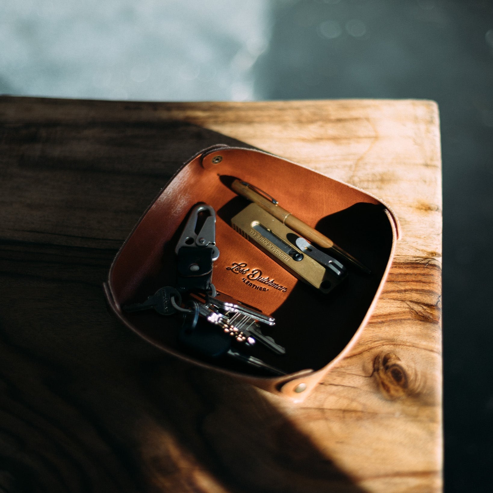 The Catch-All - Lost Dutchman Leather handmade leather wallets