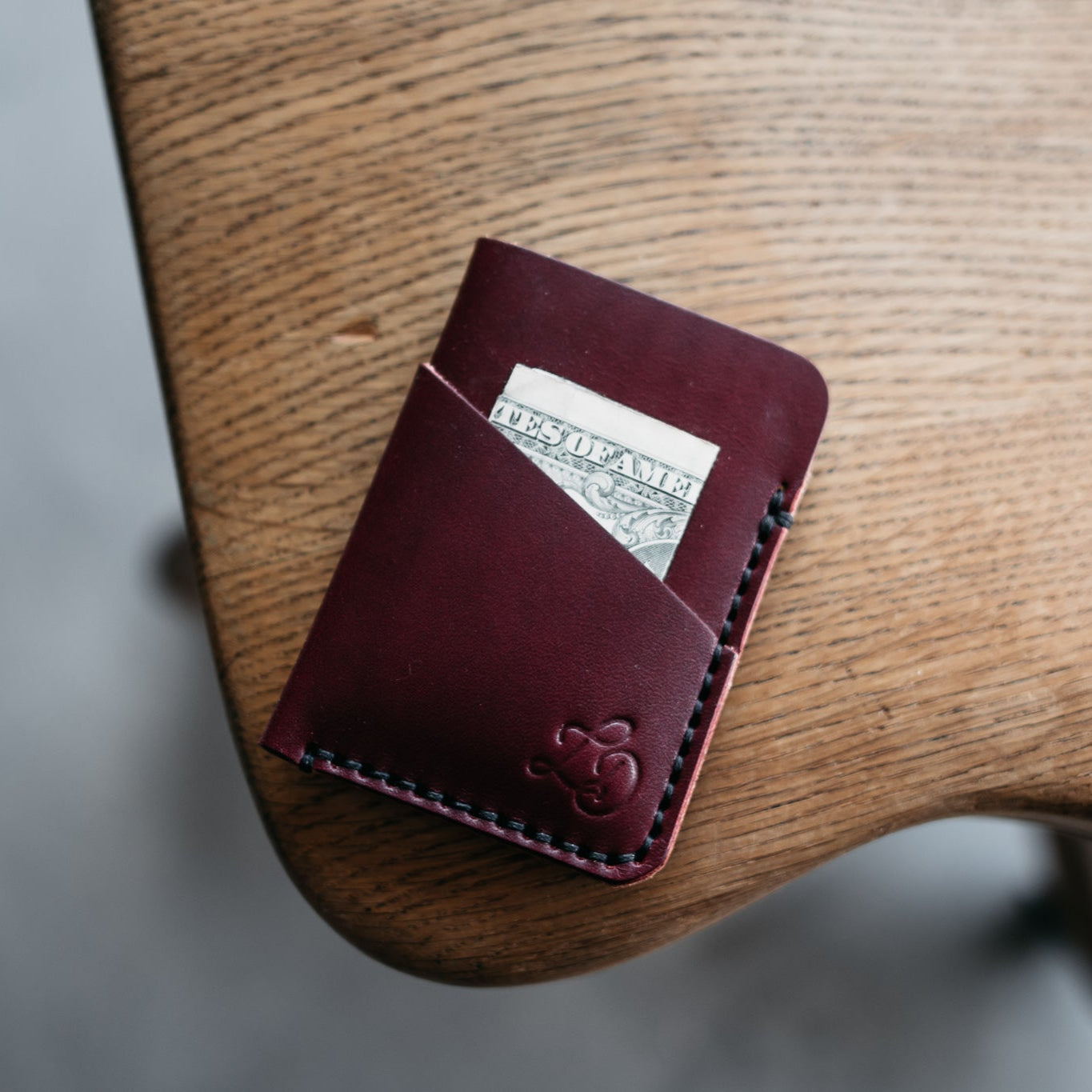 The Jackson - Lost Dutchman Leather handmade leather wallets