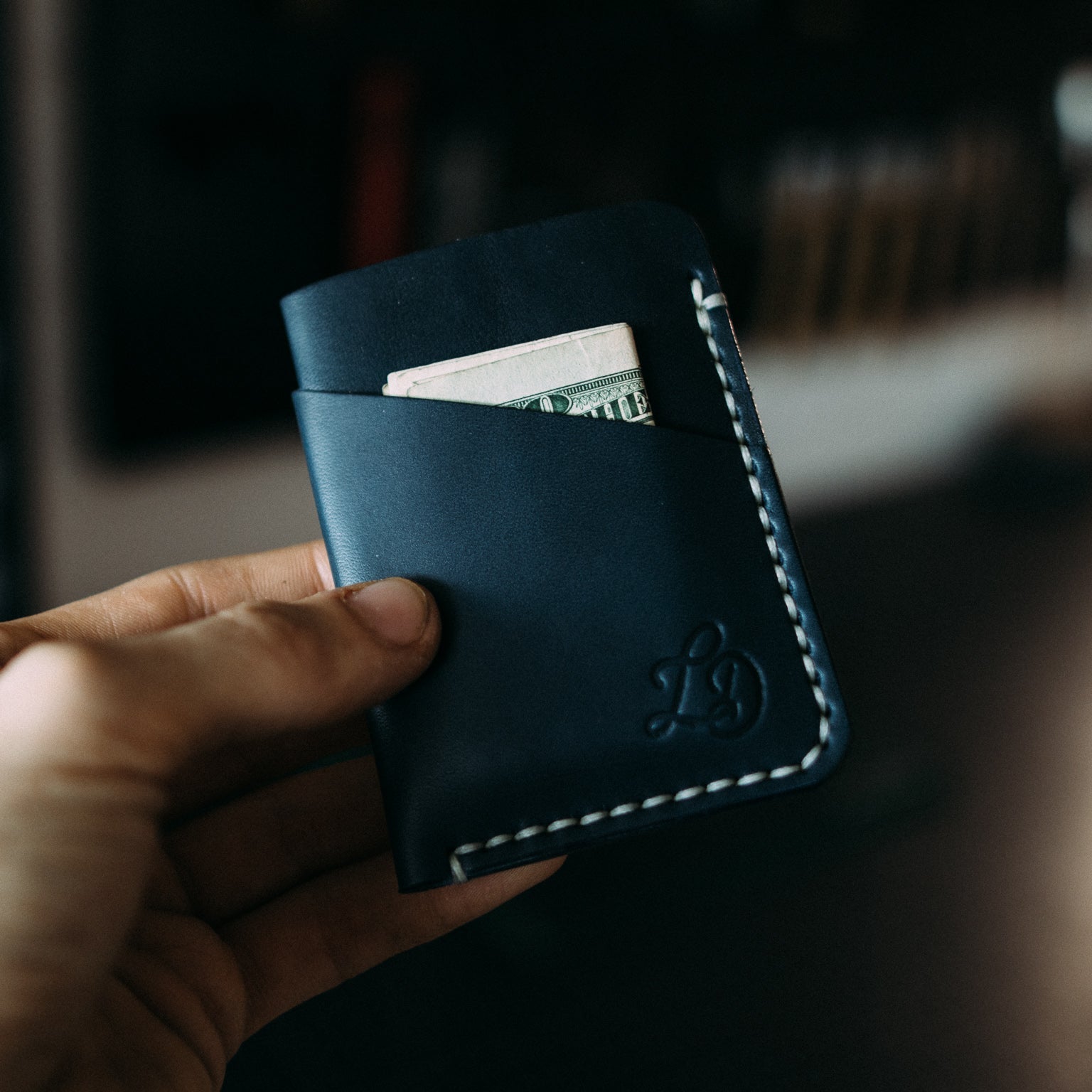 The Jackson - Lost Dutchman Leather handmade leather wallets