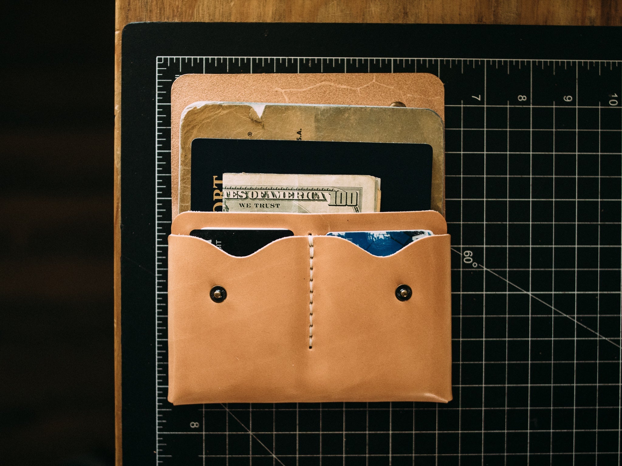 The Livingstone 2.0 - Lost Dutchman Leather handmade leather wallets