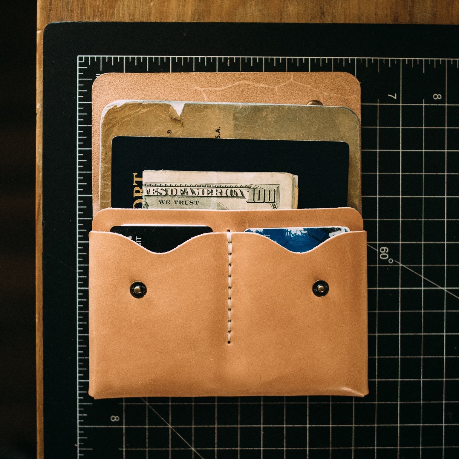 The Livingstone 2.0 - Lost Dutchman Leather handmade leather wallets
