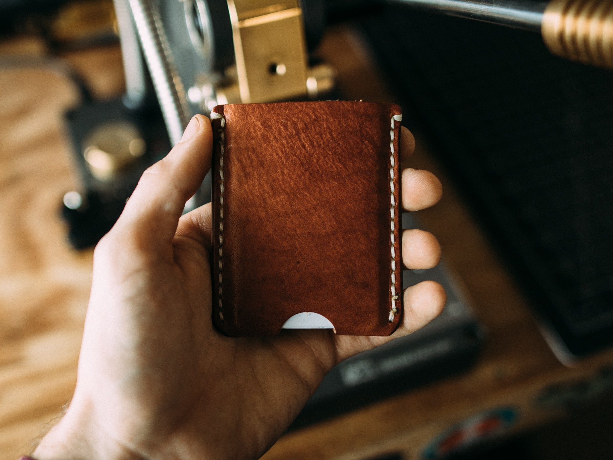 The Roland - Lost Dutchman Leather handmade leather wallets