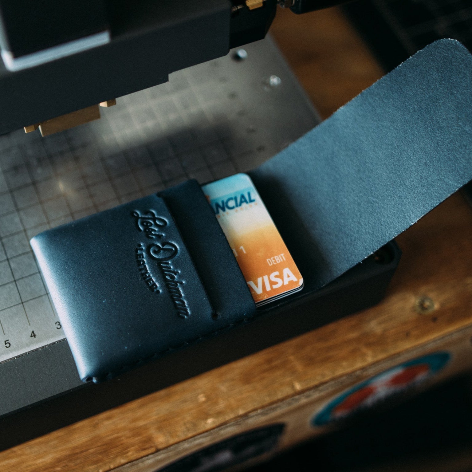 The Thin Finn - Lost Dutchman Leather handmade leather wallets