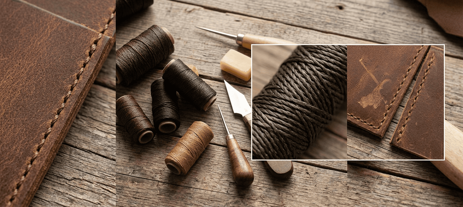 Hand-Stitched by Lost Dutchman: Why Braided Polyester Thread Outlasts Leather