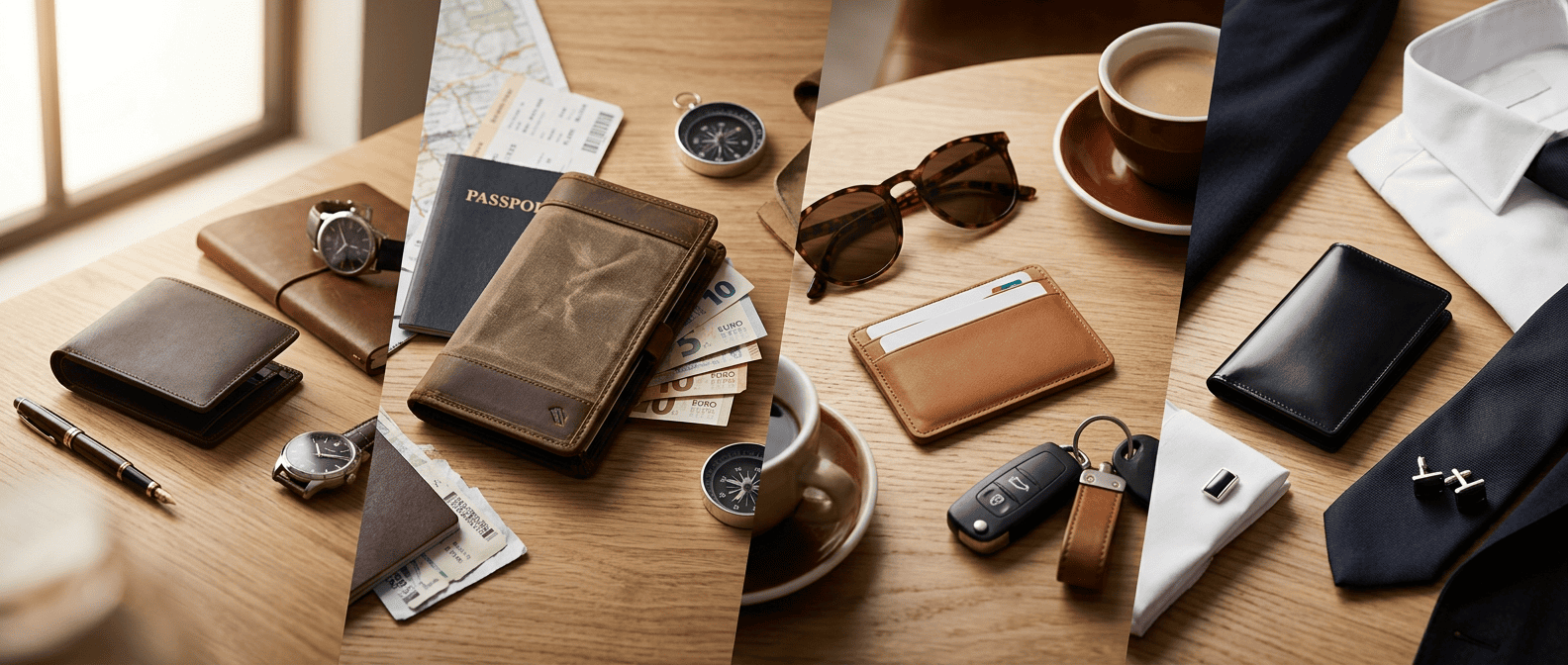 Custom Wallet Design for Specific Uses: Work, Travel, Weekend, and Formal Occasions