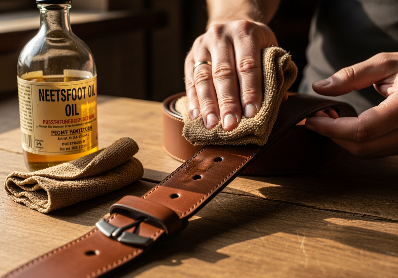 When and How to Oil Your Leather Belt for Long-Lasting Wear