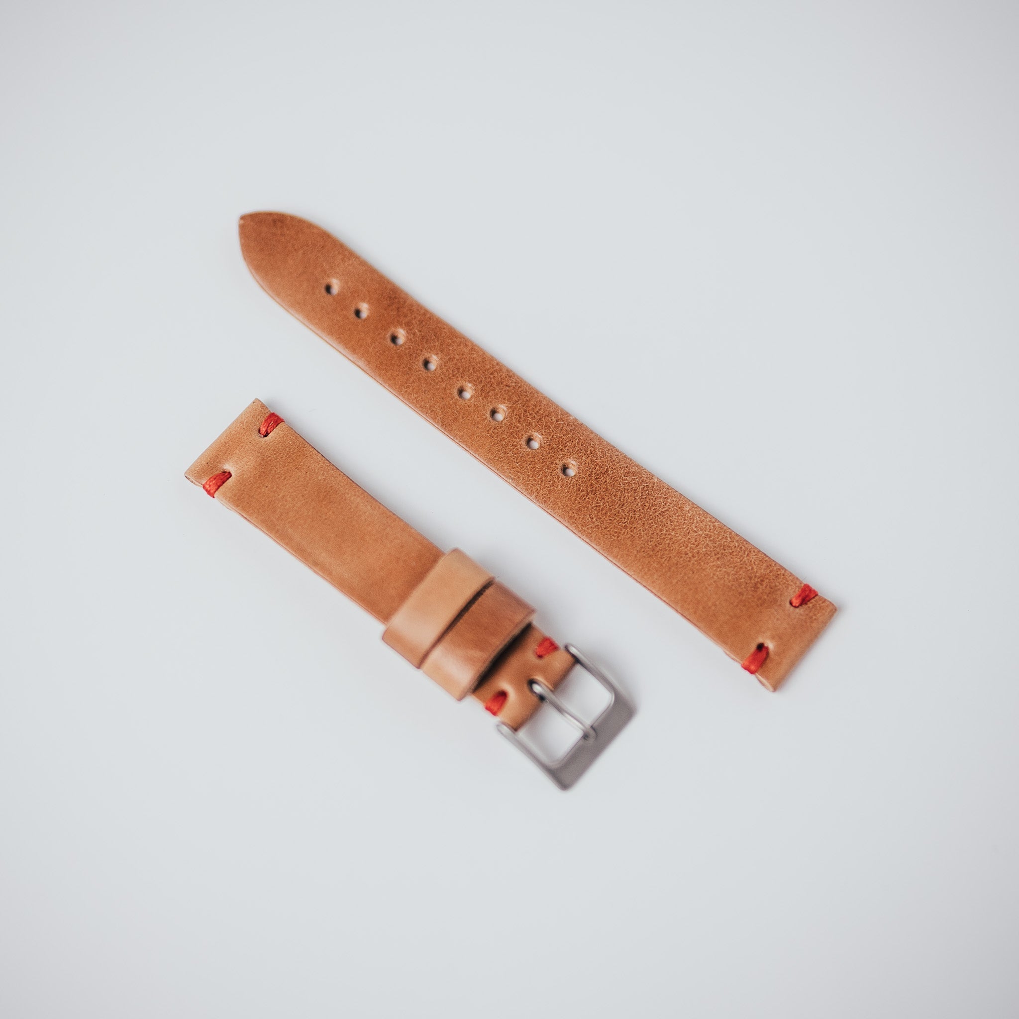 18mm Shell Cordovan Strap - Lost Dutchman Leather handmade leather wallets