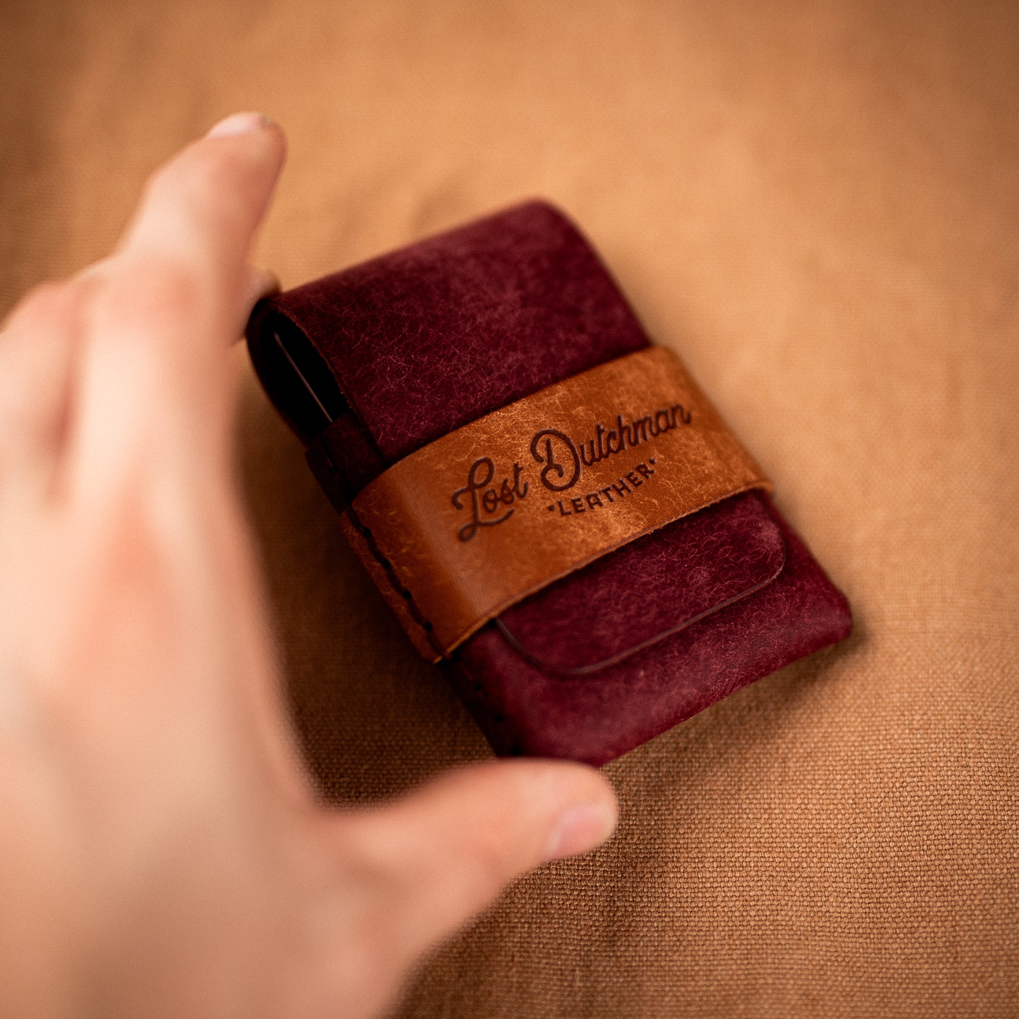 Bordeaux and Chestnut Finnigan