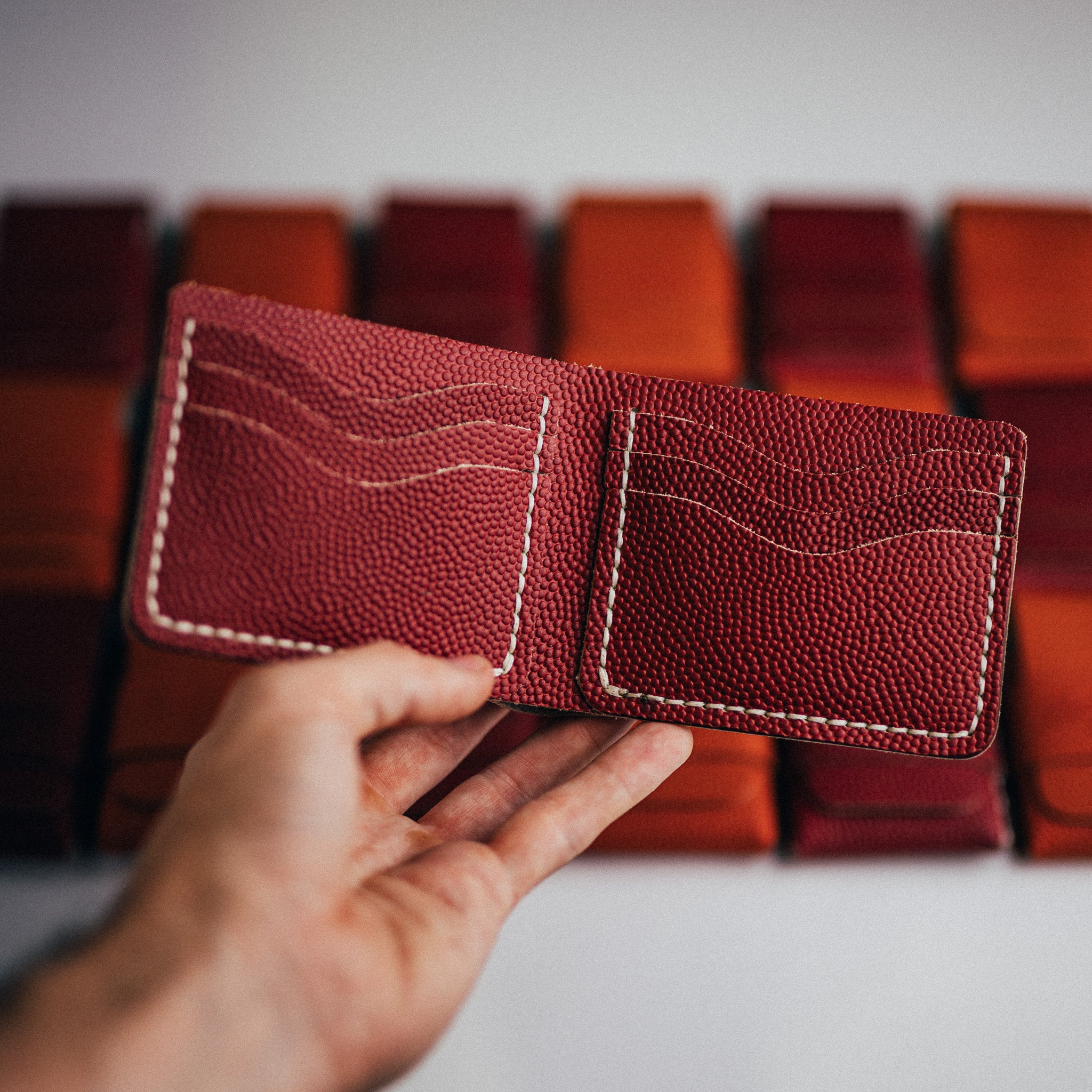 Horween Football Dad Wallet