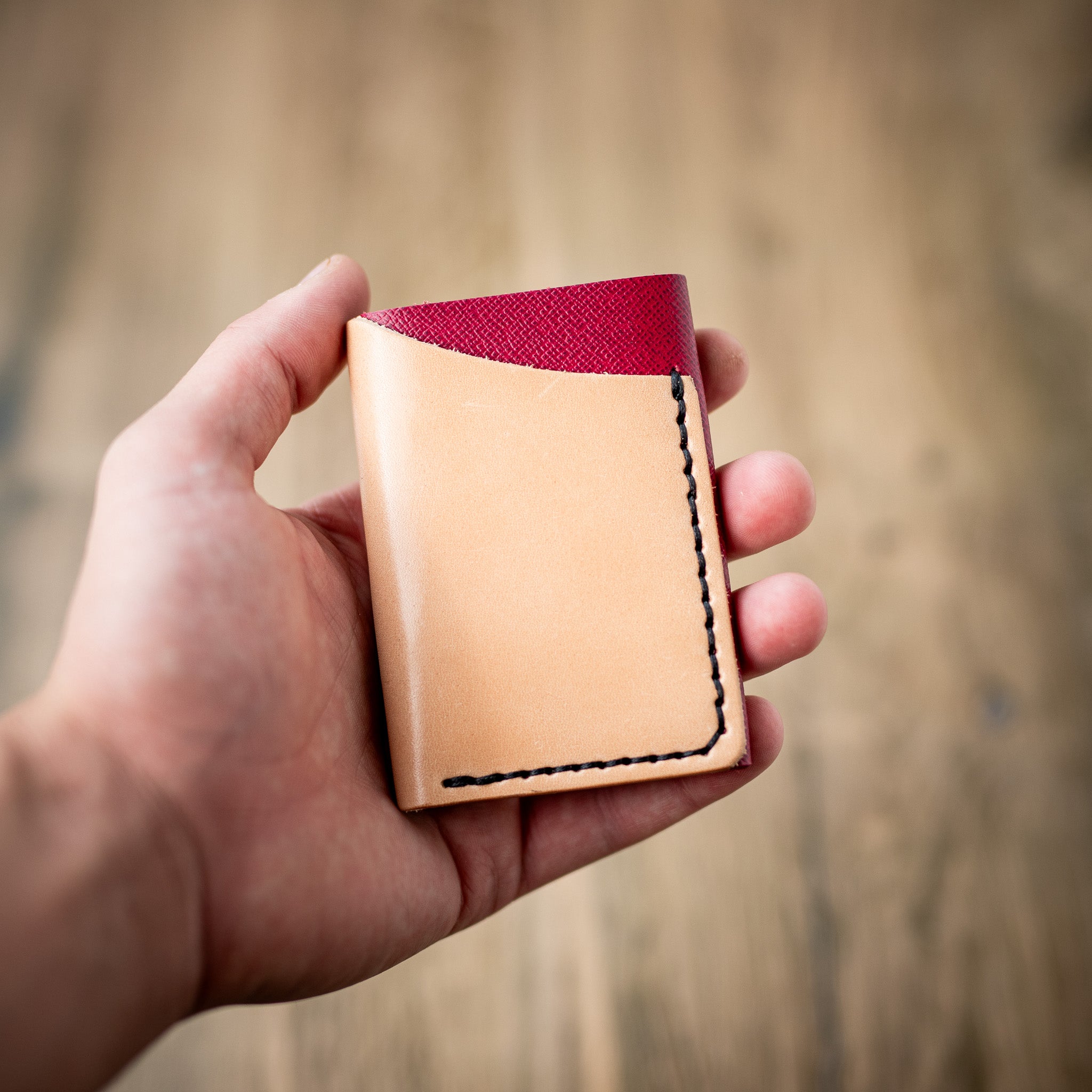 The Tucker – Russet + Saffiano