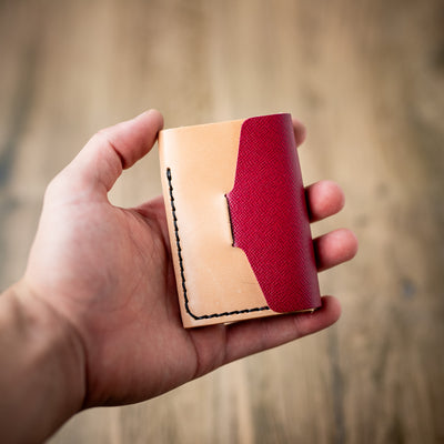 The Tucker – Russet + Saffiano