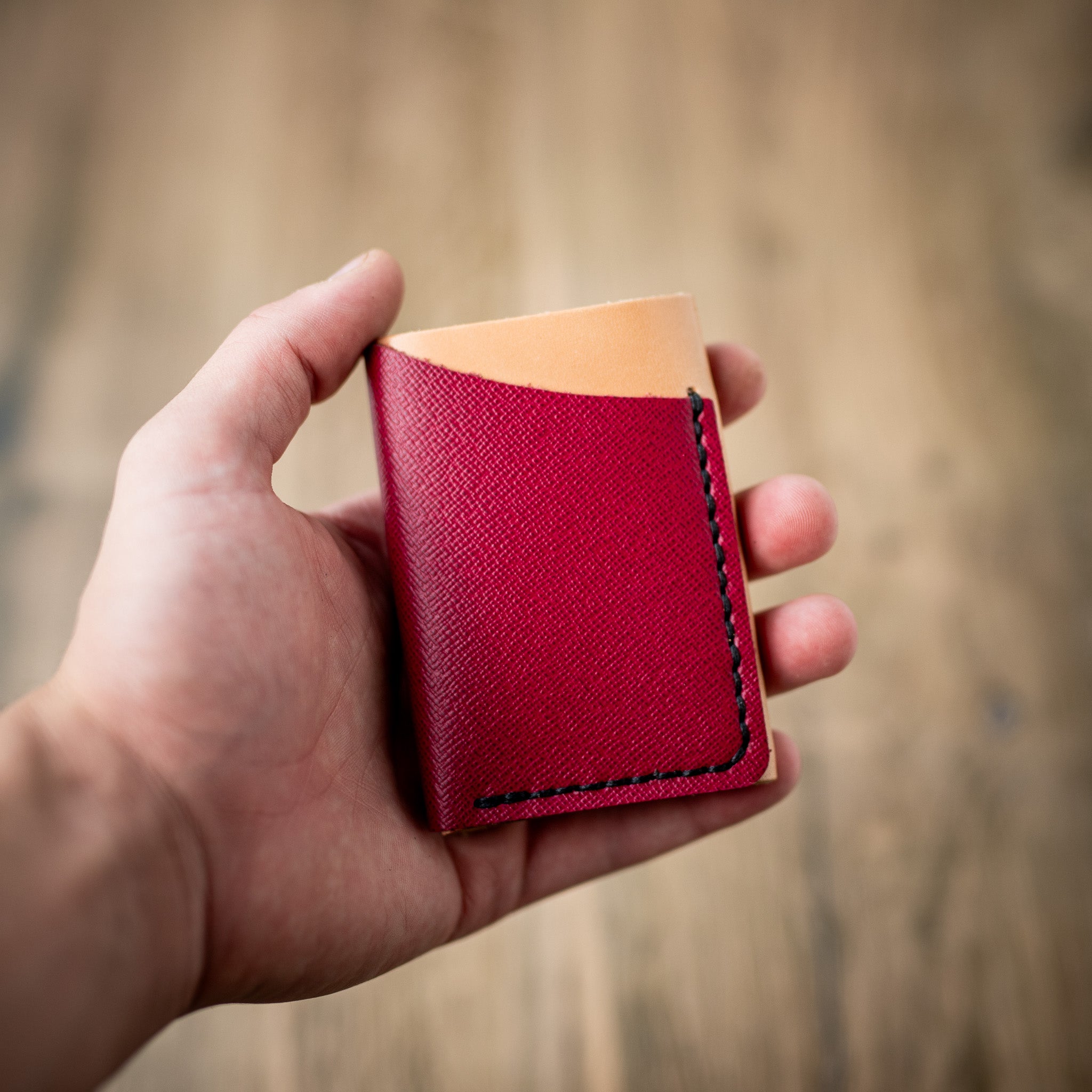 The Tucker – Russet + Saffiano